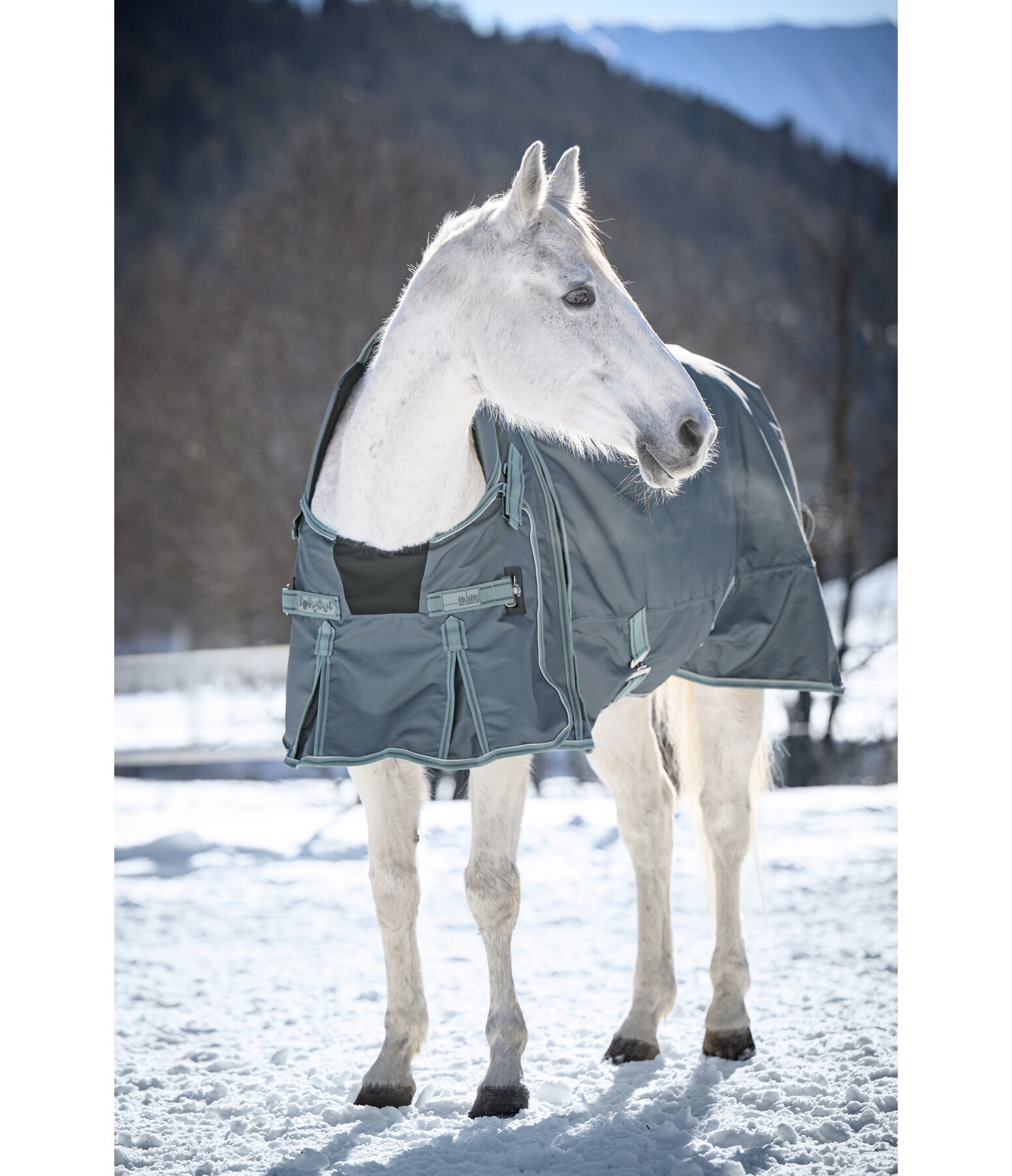Coperta outdoor highneck Side Closure III, 50 g