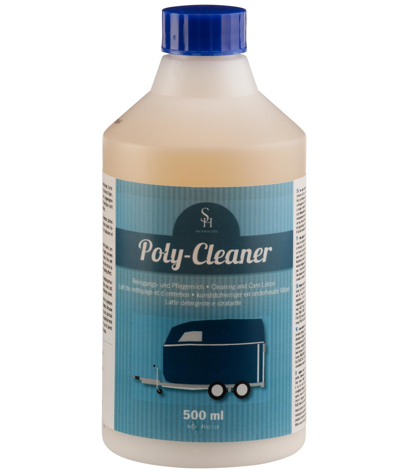 SHOWMASTER Poly-cleaner latte detergente e idratante per trailer