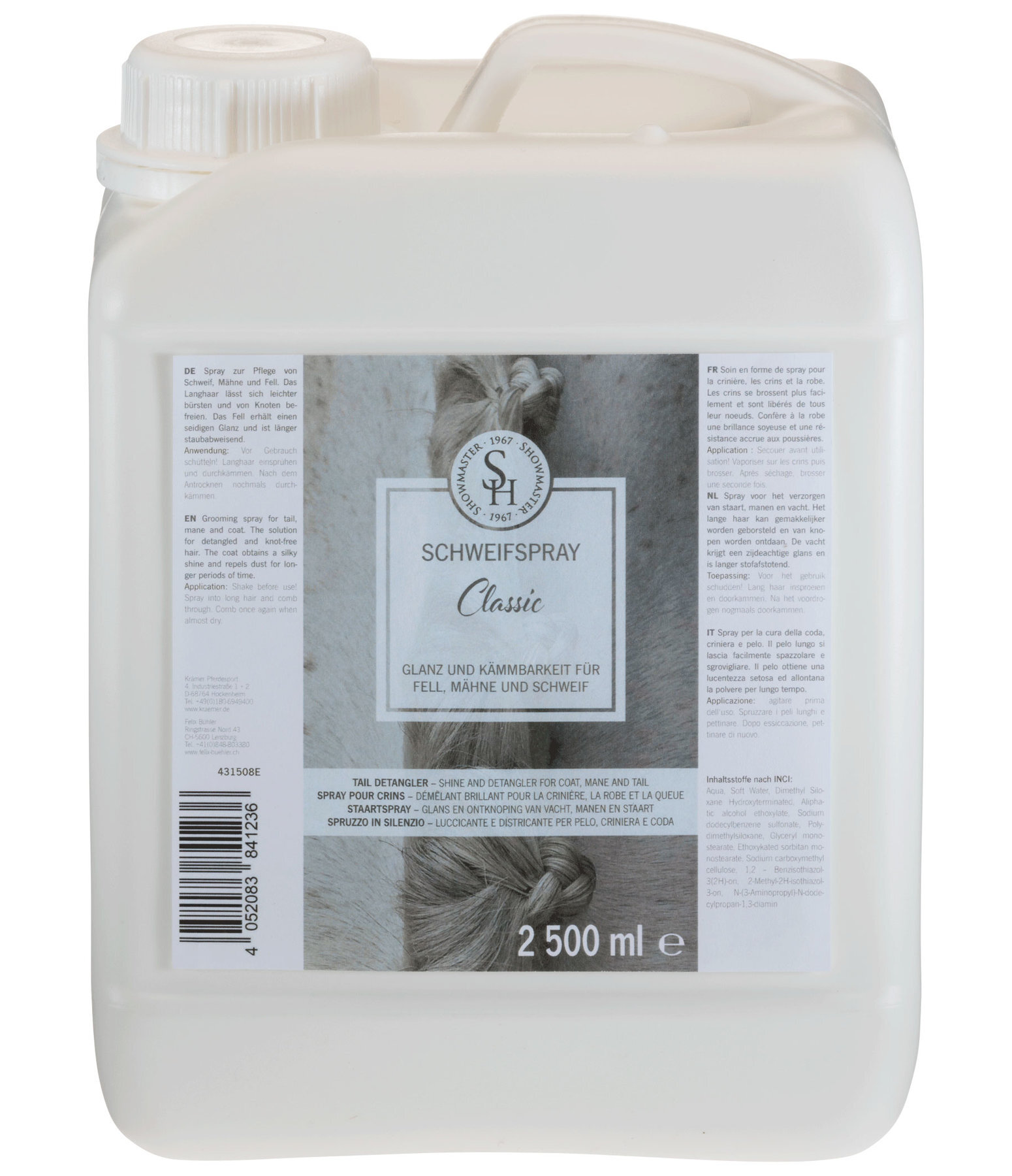 Spray districante Classic - Cura del cavallo - Kramer Equitazione