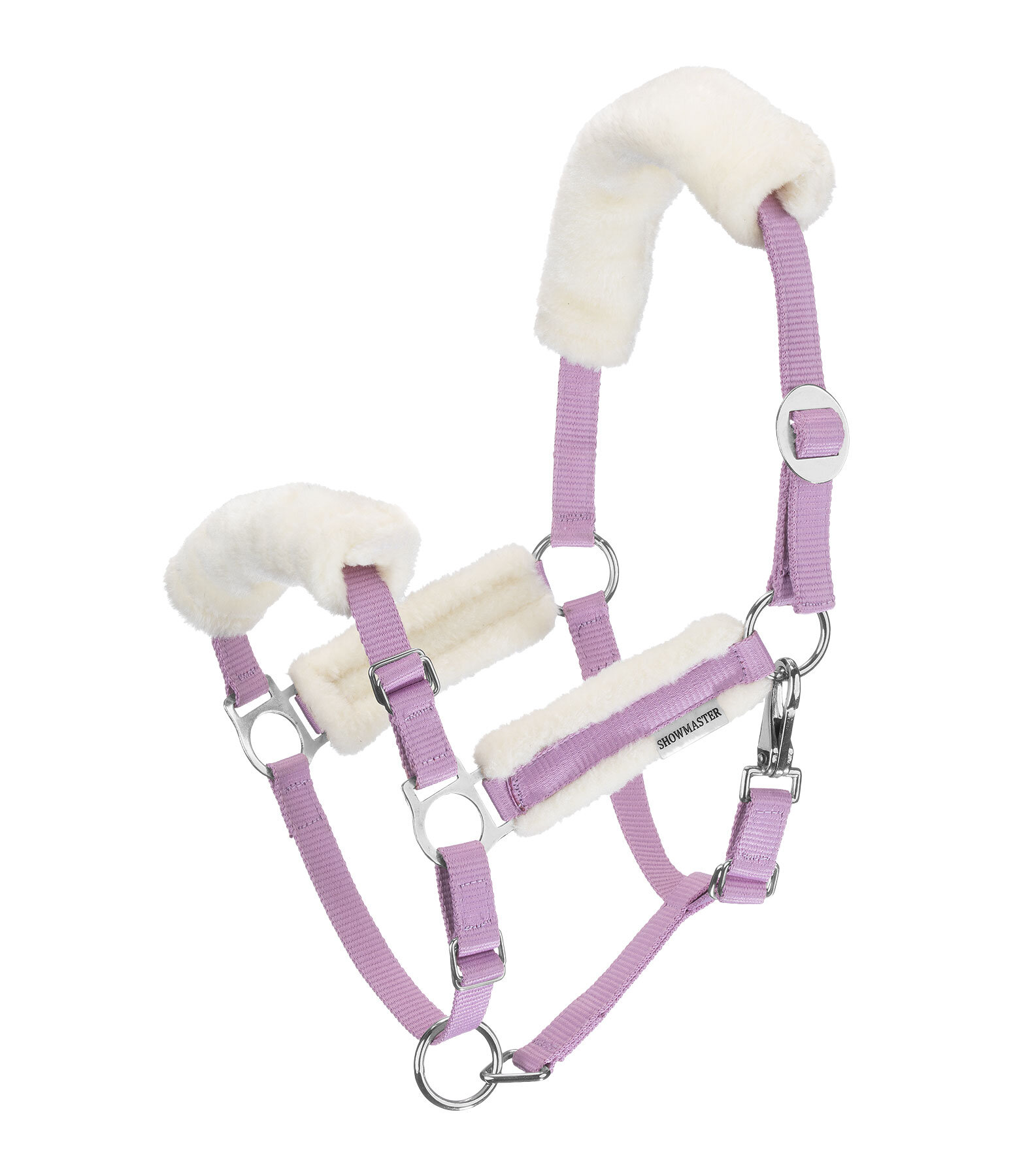 Capezza con pelliccia sintetica per puledri e Shetland Cosy Adjustable