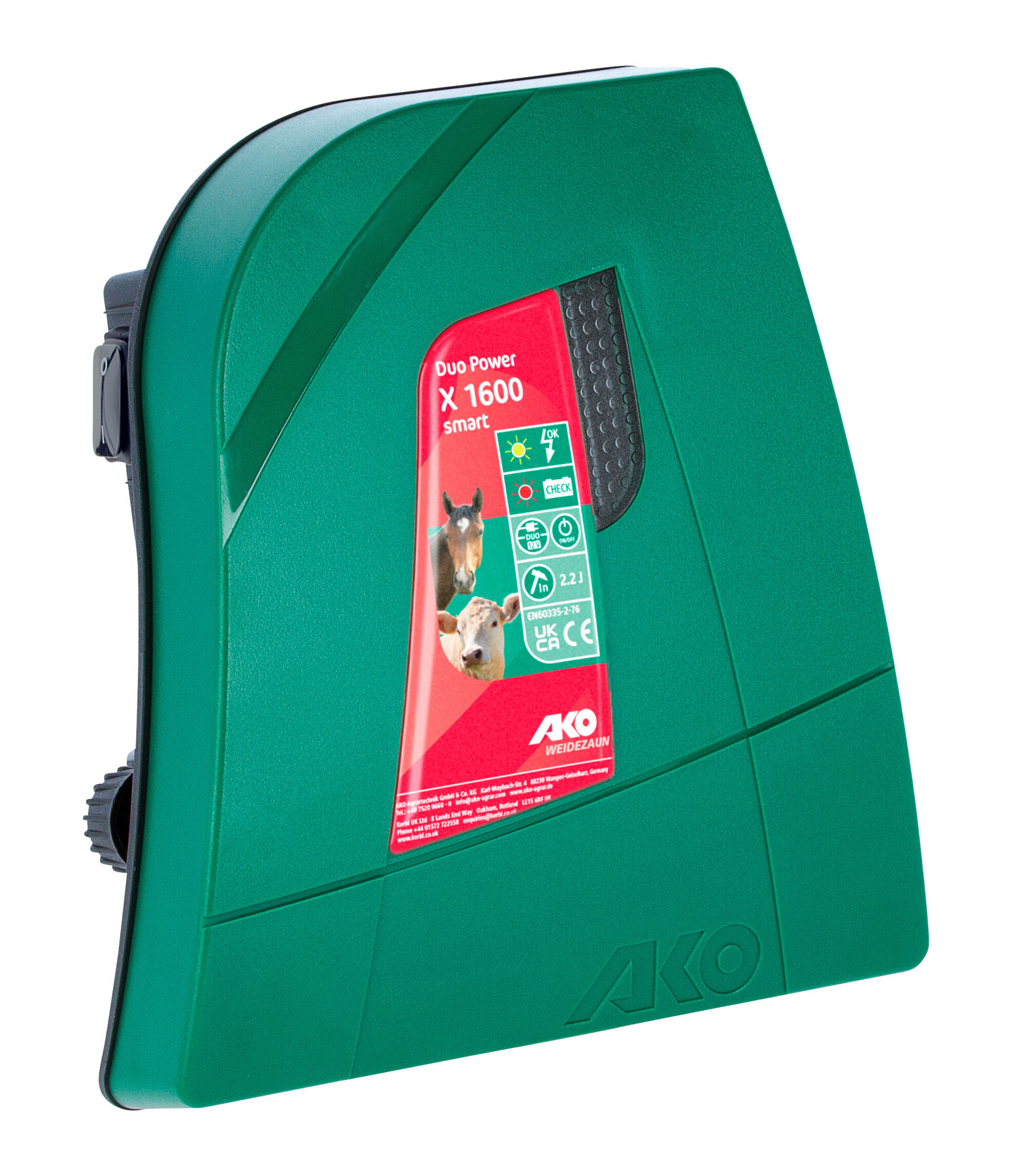 Elettrificatore per recinto Duo Power X 1600 smart