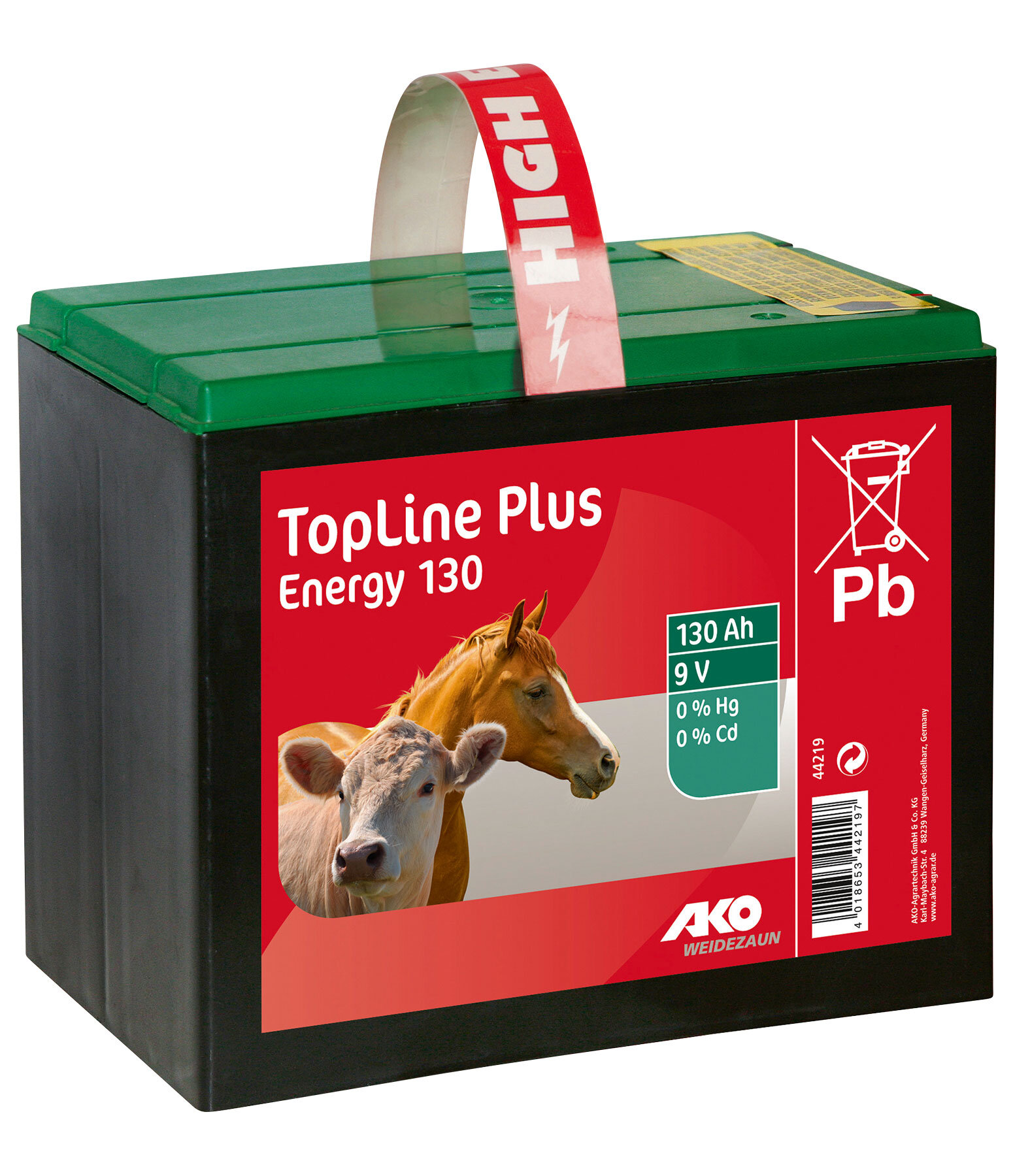 Batteria TopLine Plus Energy 9 V 130 Ah