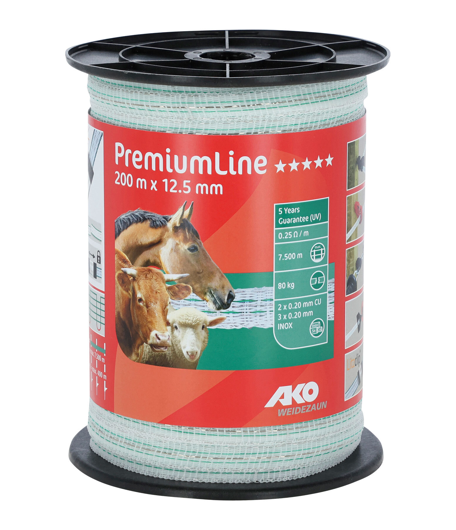 Fettuccia PremiumLine, 200 m / 12,5 mm