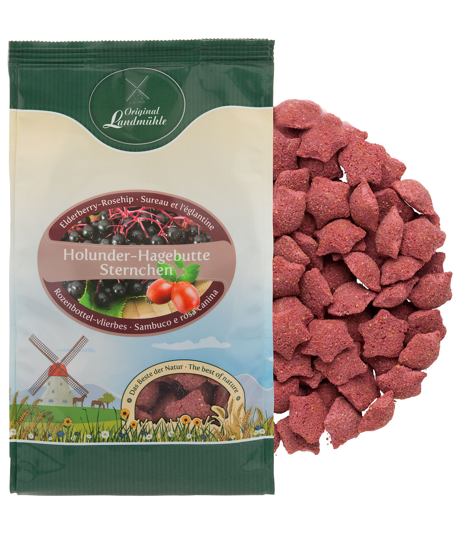 Dolcetti per cavalli sambuco e rosa canina