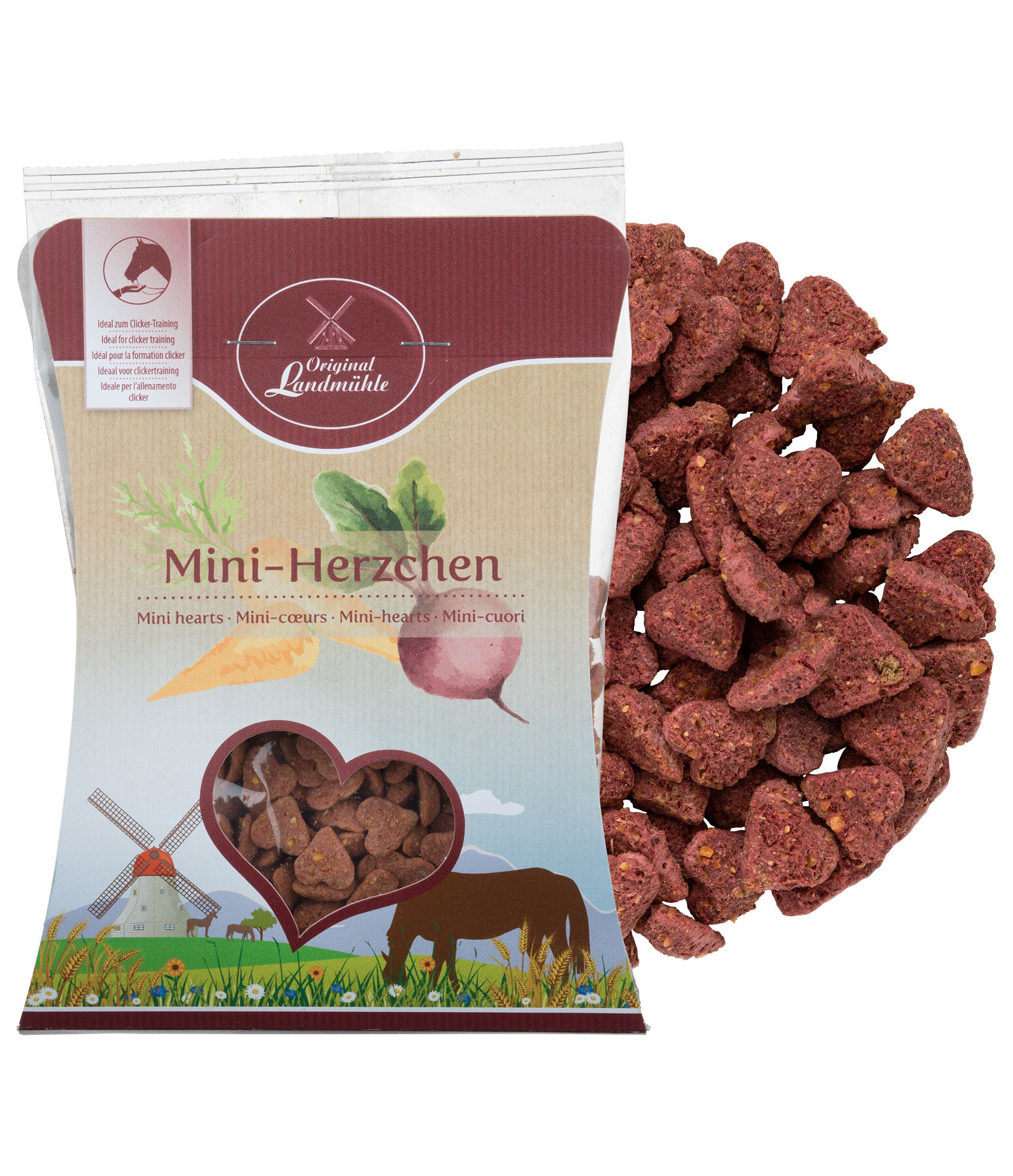 Mini Cuori dolcetti per cavalli