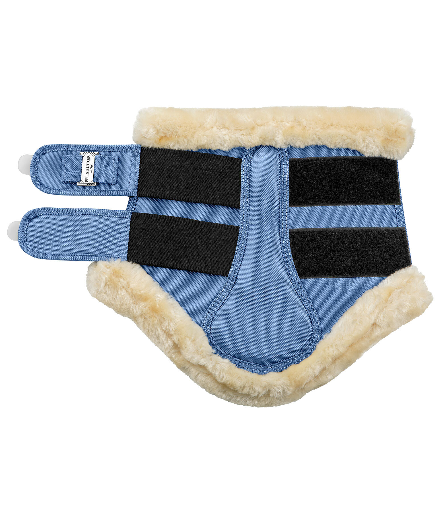 Stinchiere da dressage con pelliccia sintetica Essential, anteriori