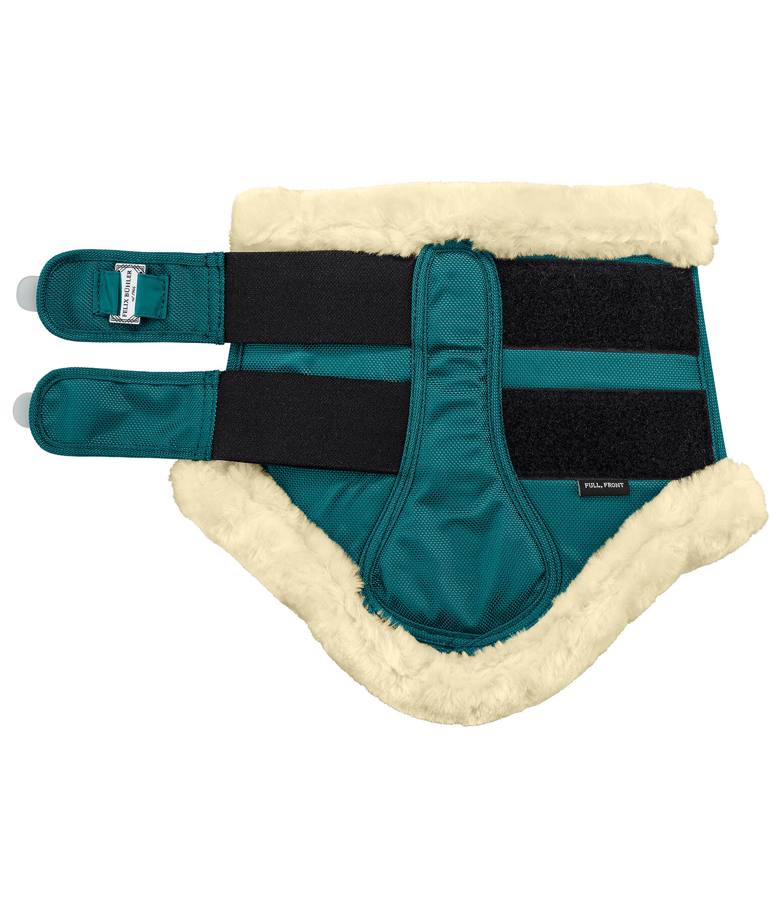 Stinchiere da dressage con pelliccia sintetica Essential, anteriori