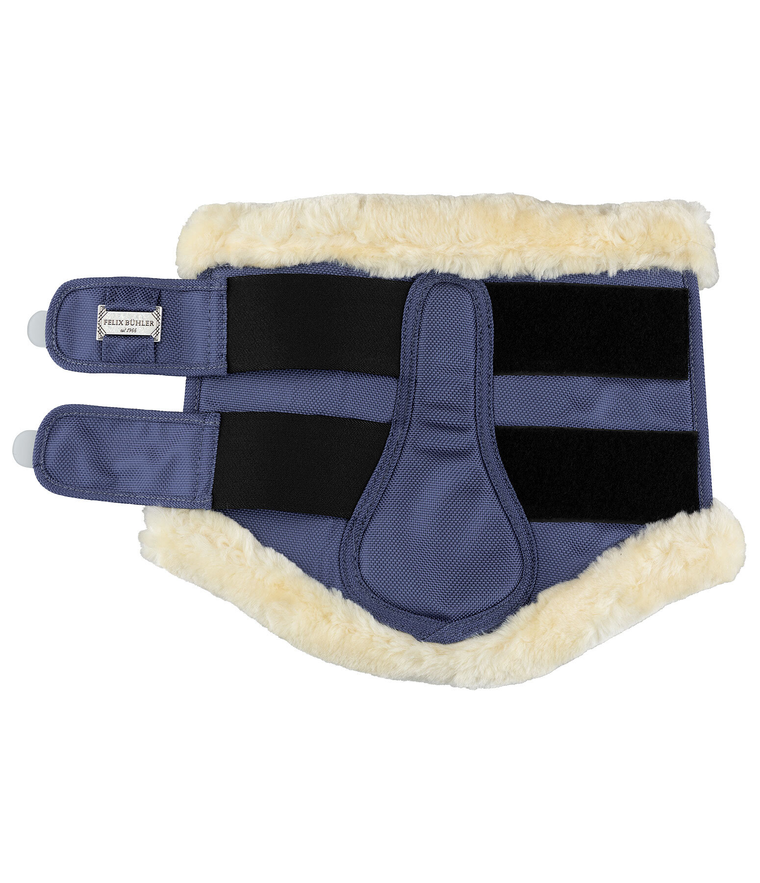 Stinchiere da dressage con pelliccia sintetica Essential, anteriori