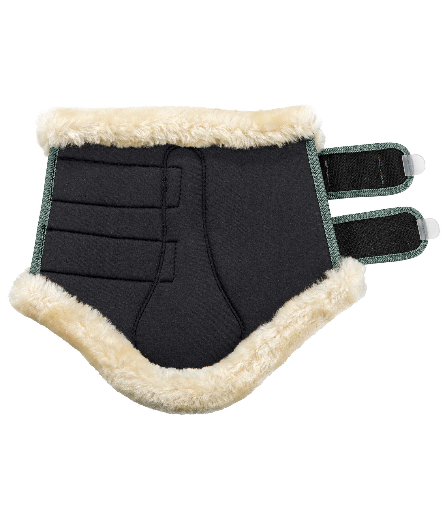 Stinchiere da dressage con pelliccia sintetica Essential, anteriori