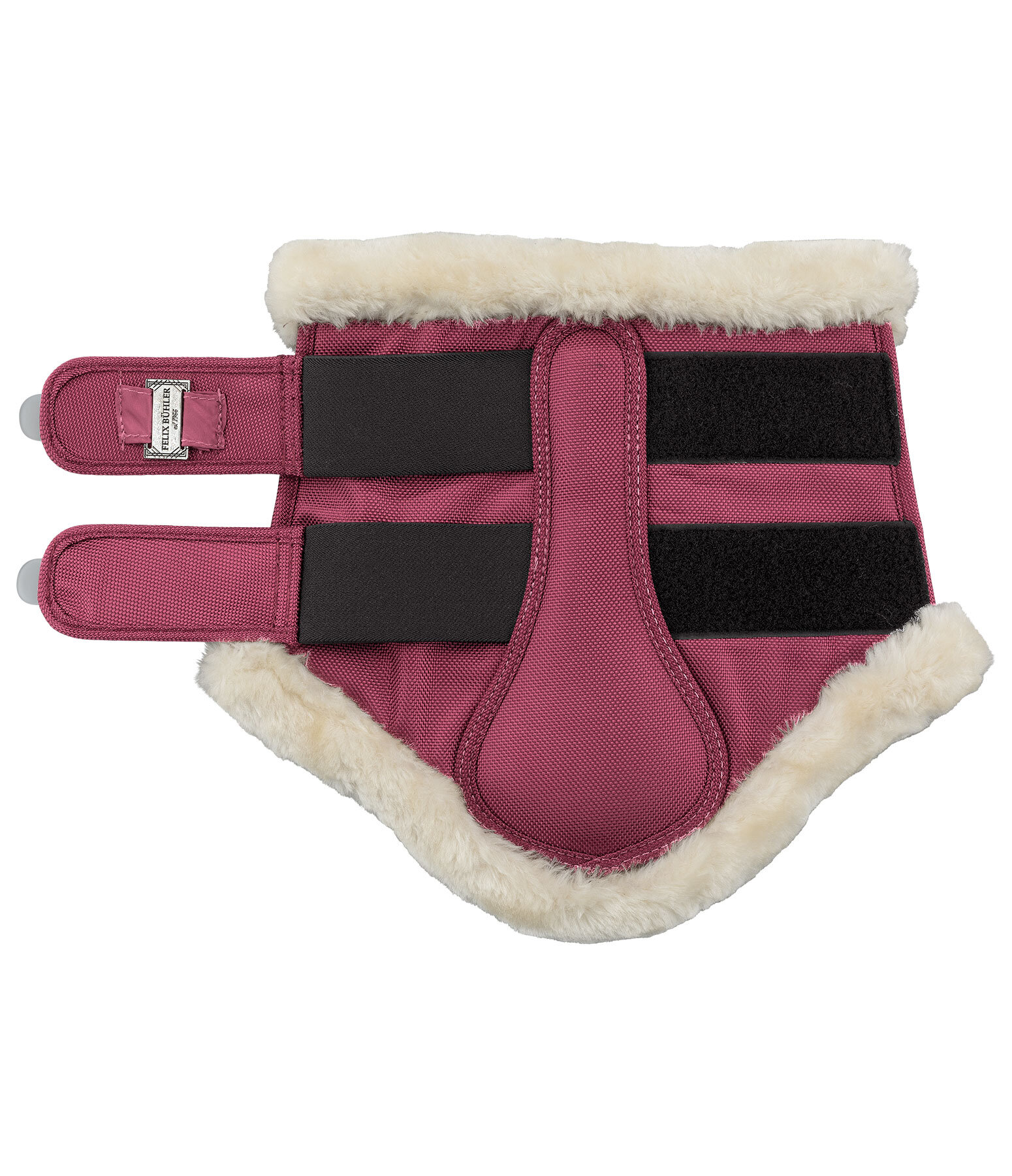 Stinchiere da dressage con pelliccia sintetica Essential, anteriori