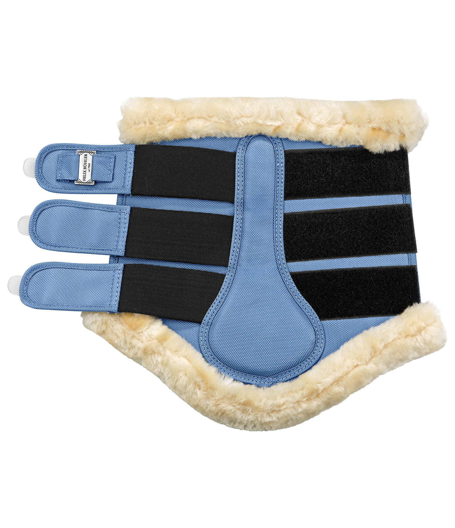 Stinchiere da dressage con pelliccia sintetica Essential, posteriori
