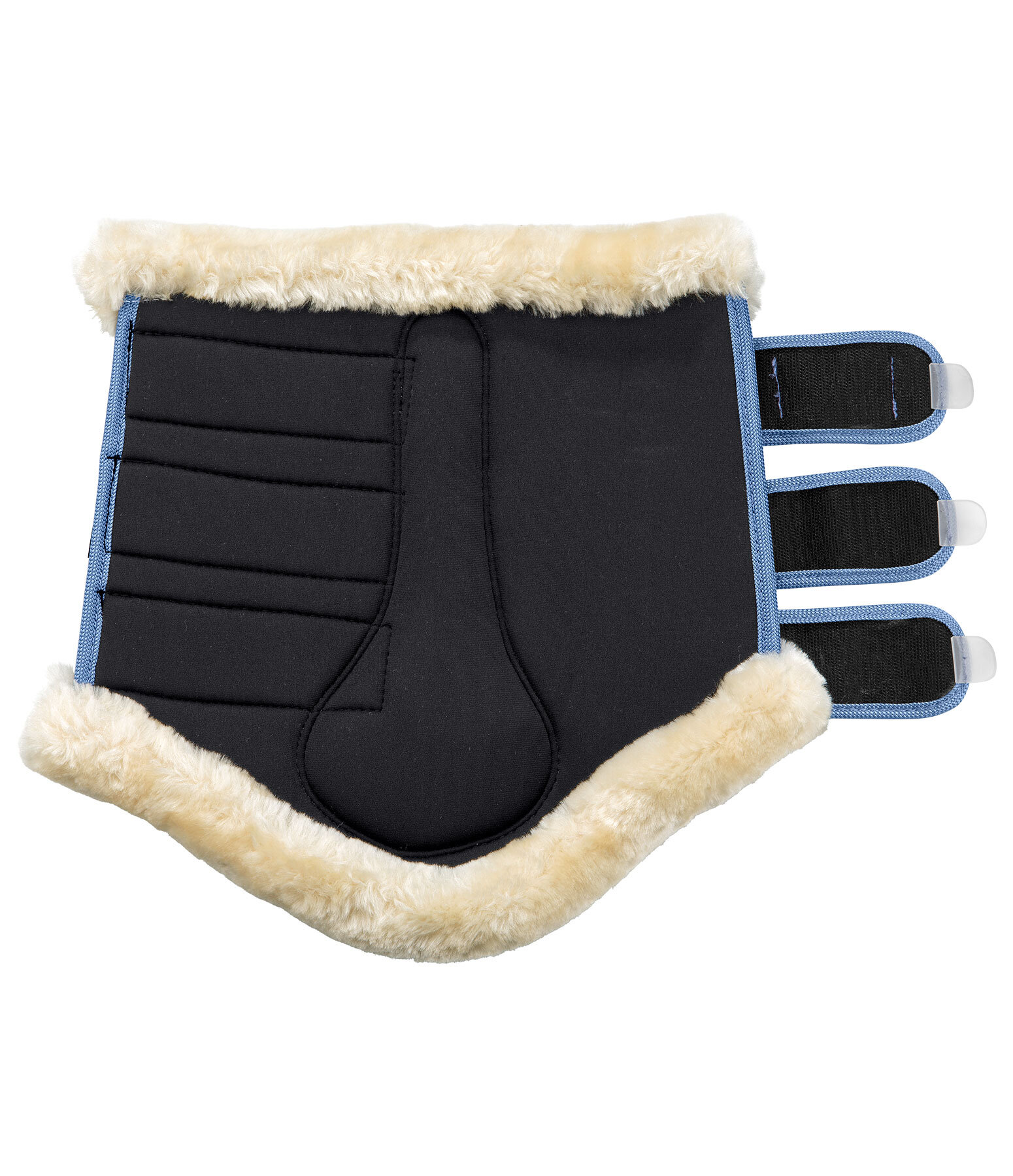 Stinchiere da dressage con pelliccia sintetica Essential, posteriori