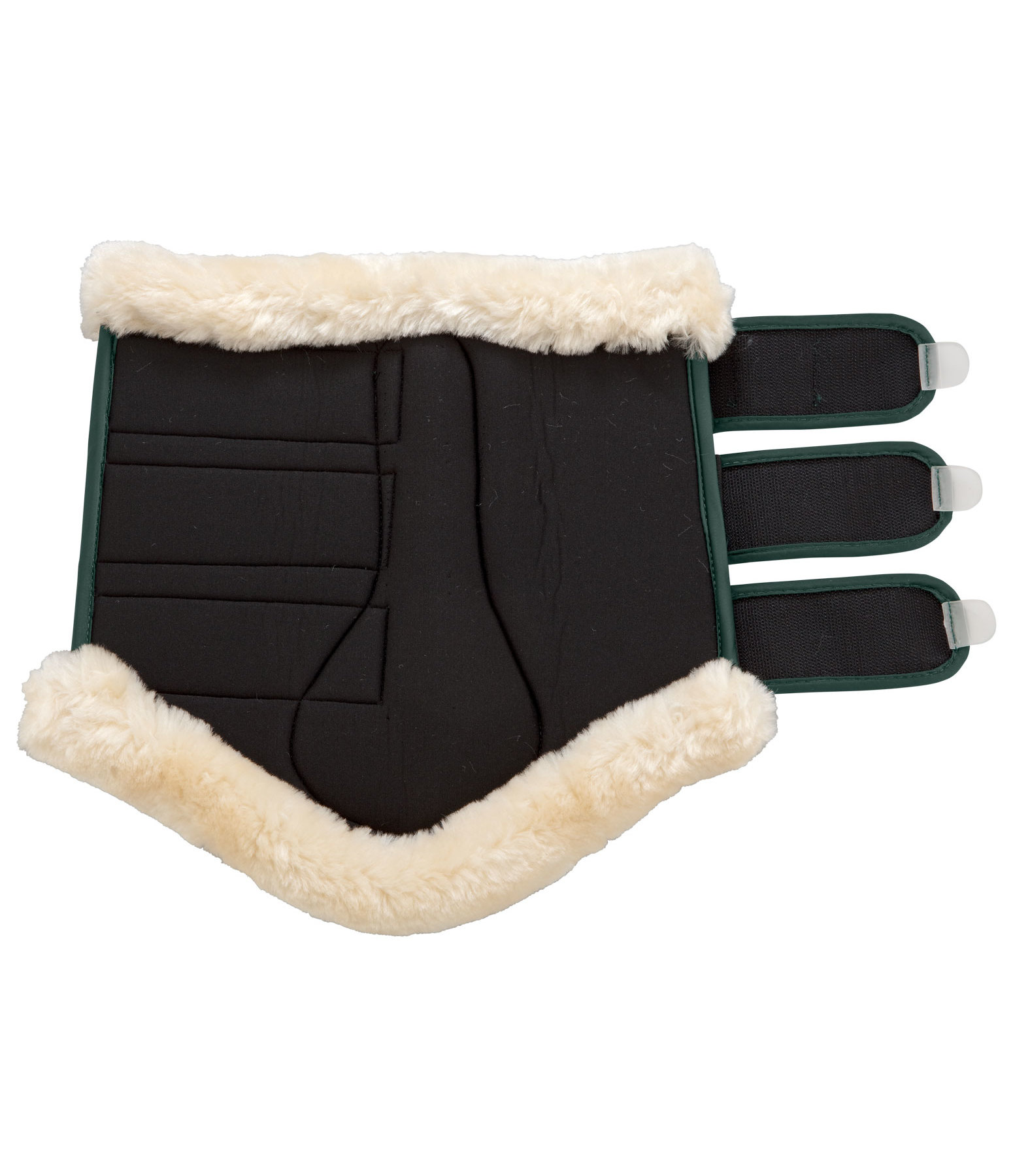 Stinchiere da dressage con pelliccia sintetica Essential, posteriori