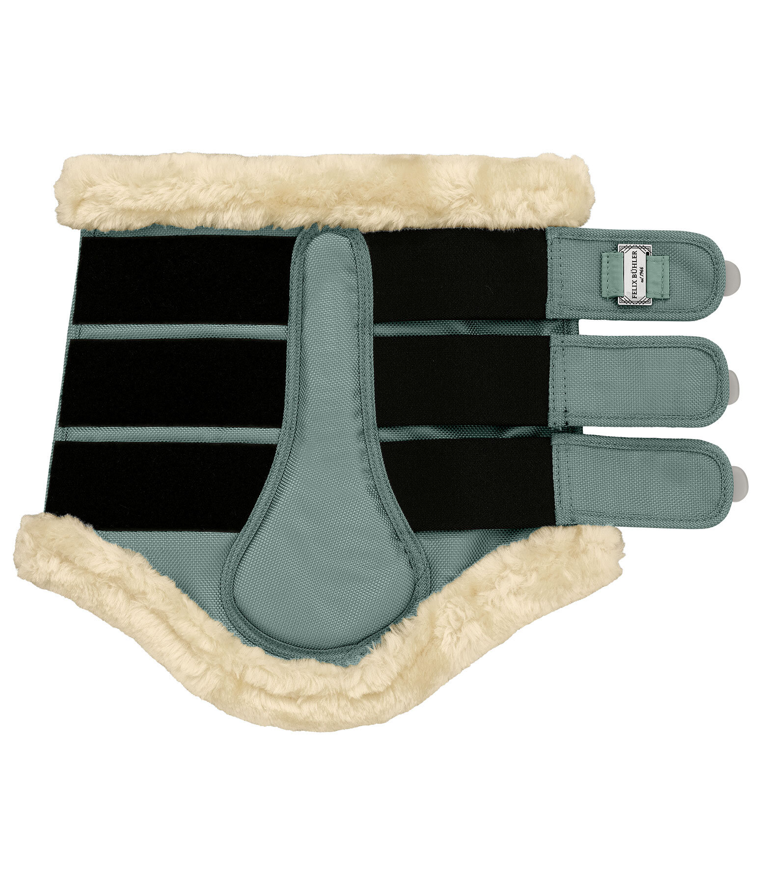 Stinchiere da dressage con pelliccia sintetica Essential, posteriori
