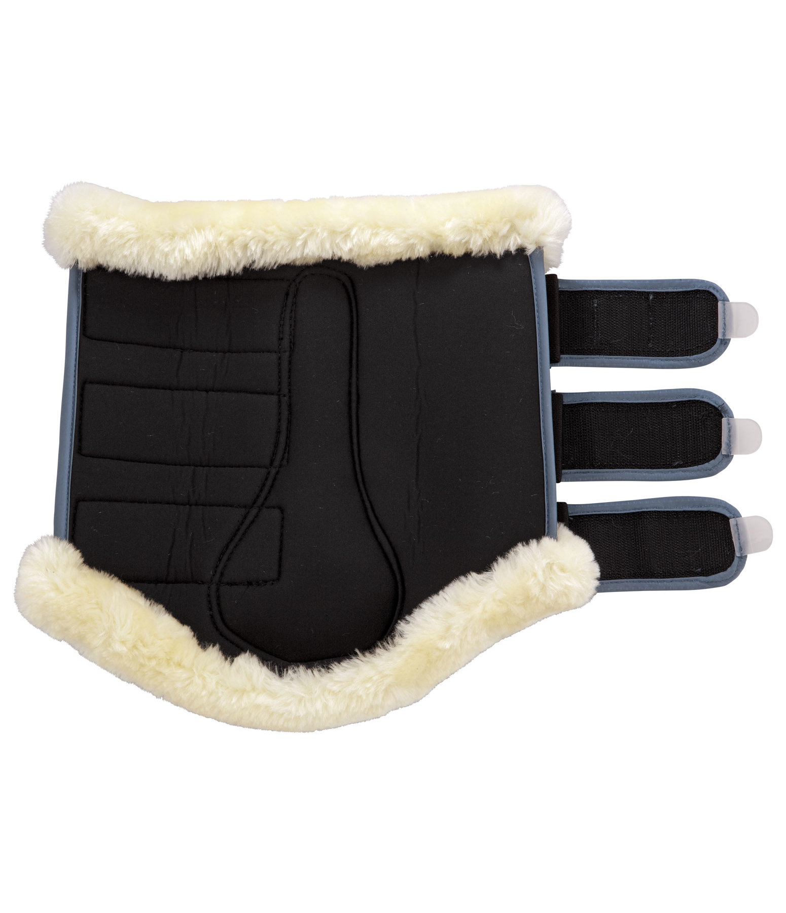 Stinchiere da dressage con pelliccia sintetica Essential, posteriori