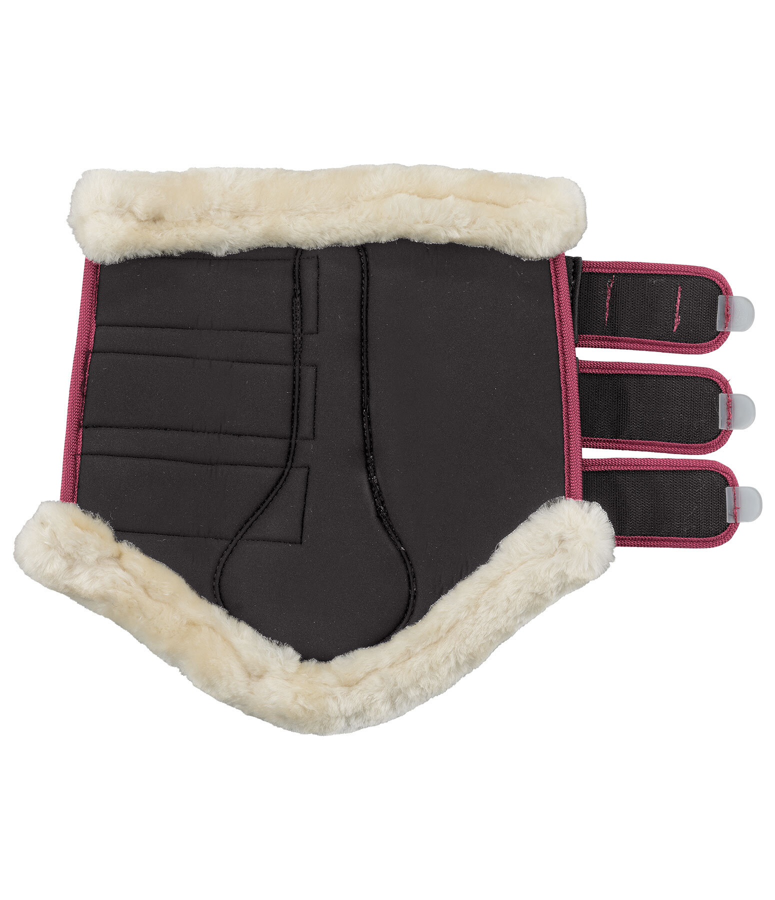 Stinchiere da dressage con pelliccia sintetica Essential, posteriori