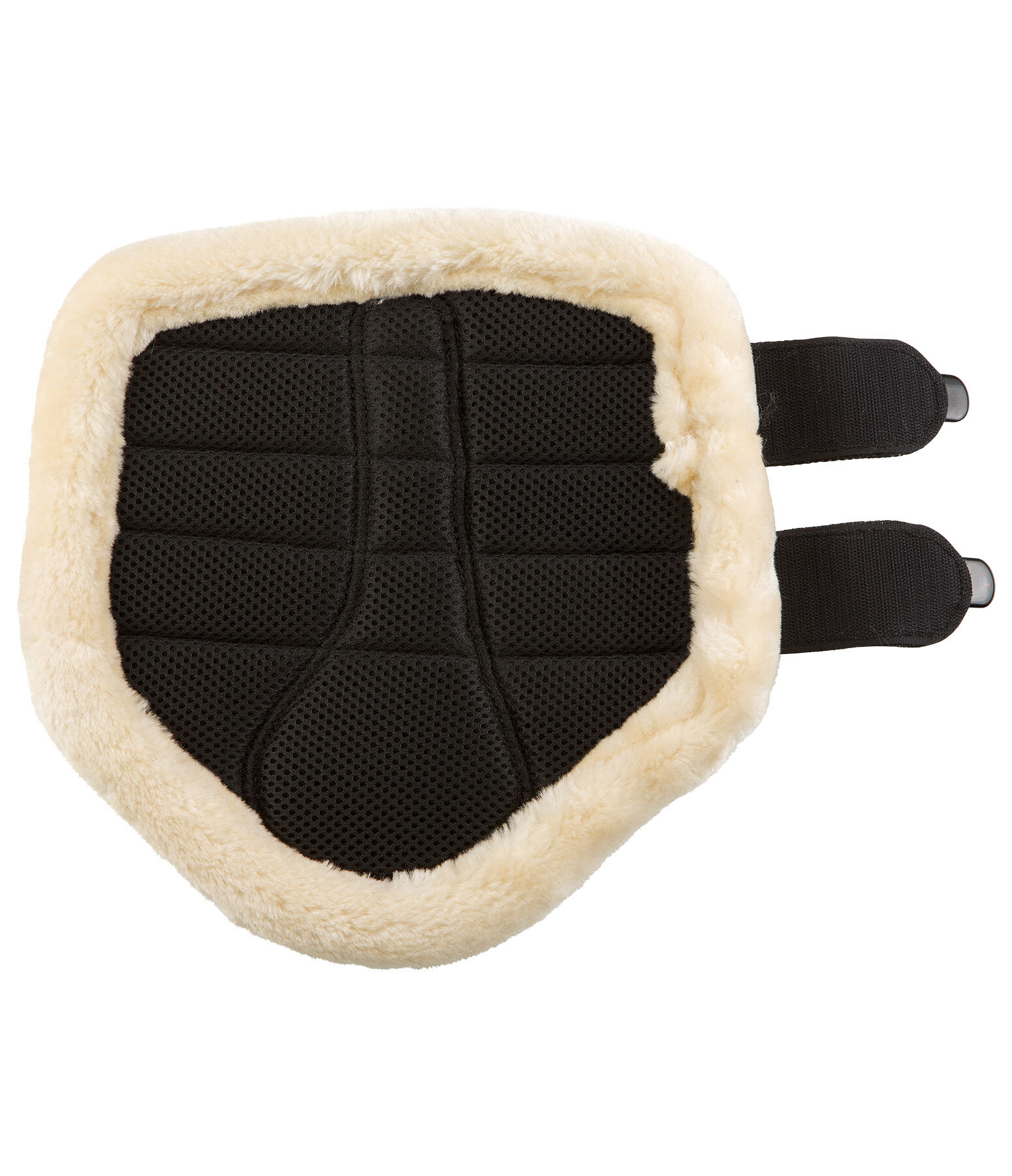 Stinchiere da dressage con pelliccia sintetica Sparkle, anteriori