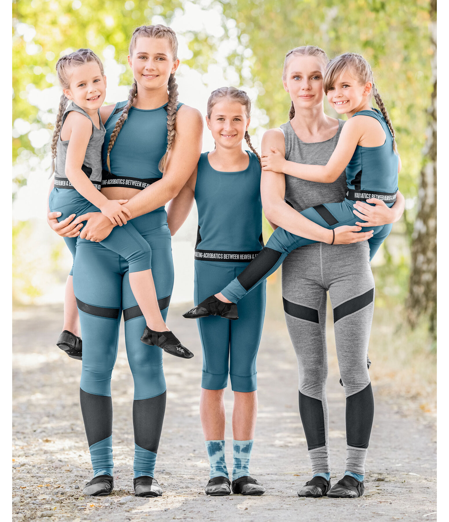 Leggings da volteggio Ada per bambini e ragazzi