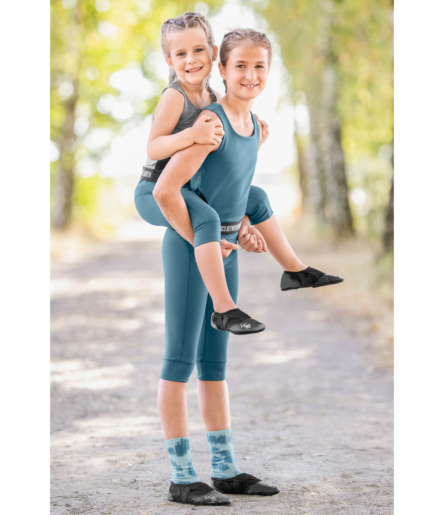 Leggings al ginocchio da volteggio Zoey per bambini e ragazzi