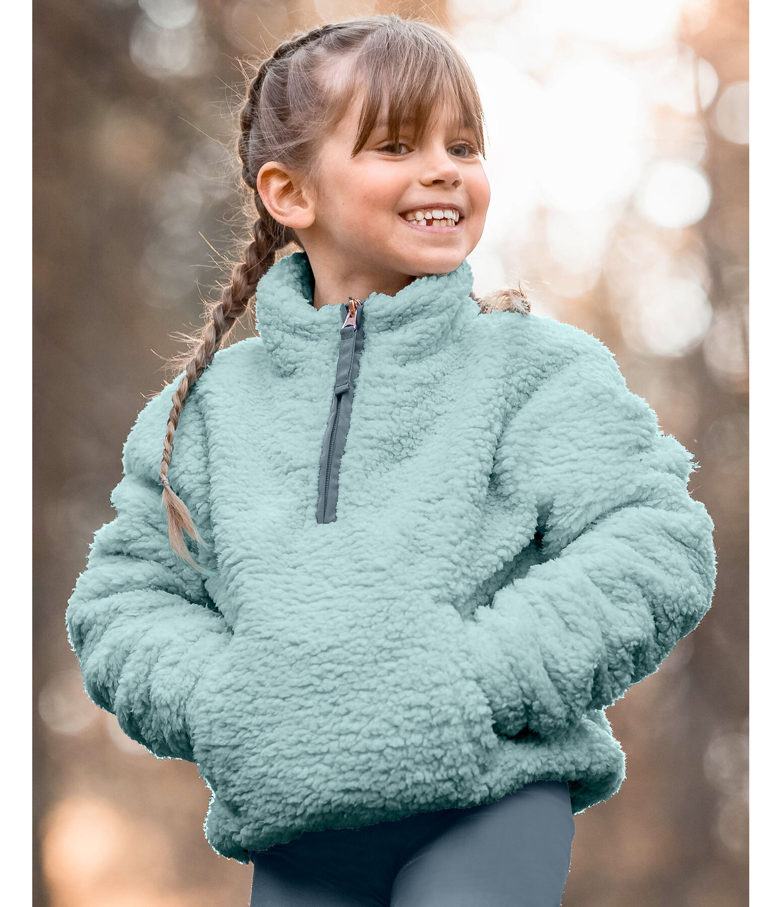 Pullover Sherpa Icy per bambini e ragazzi