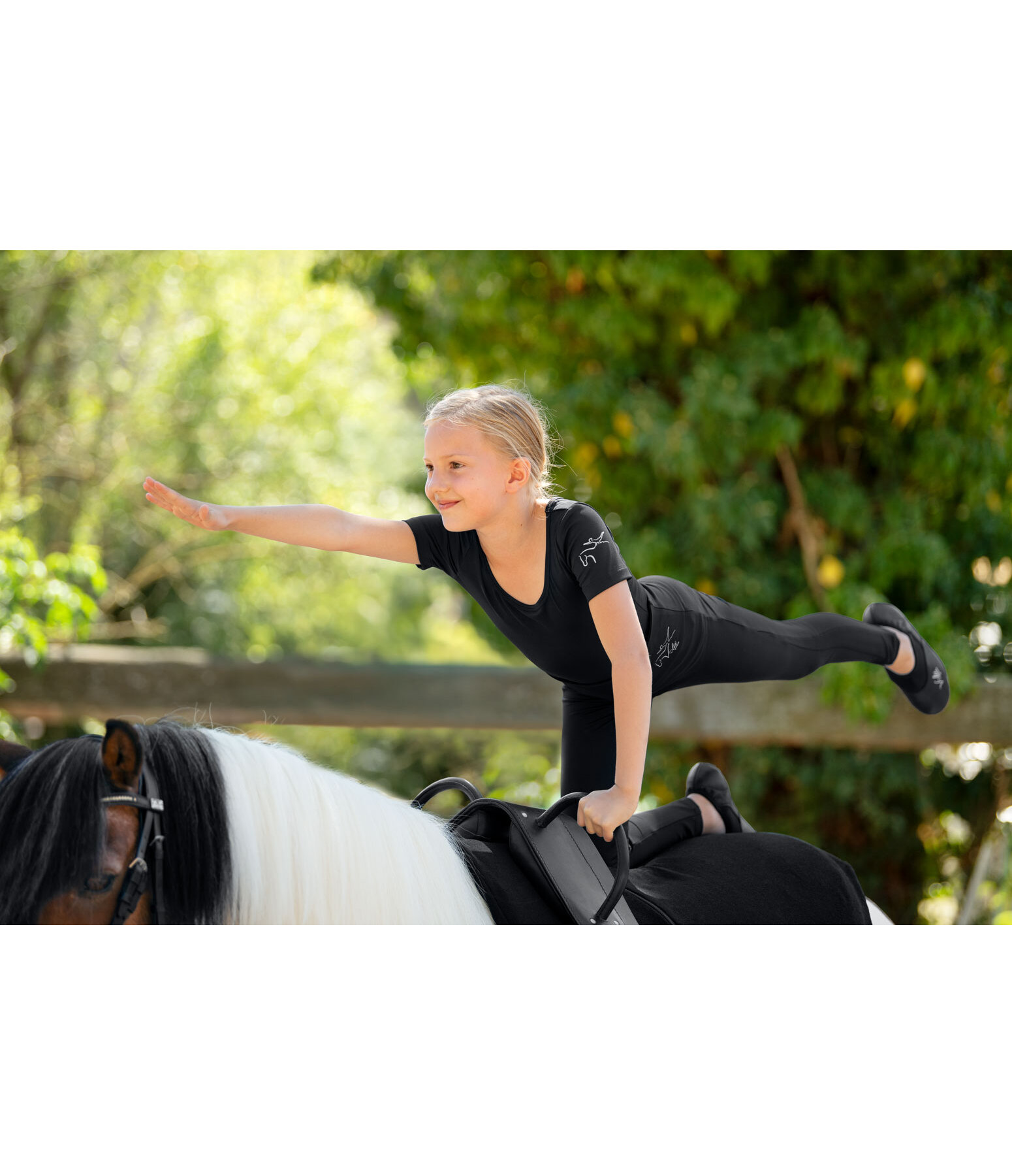 T-shirt da volteggio per bambini Body