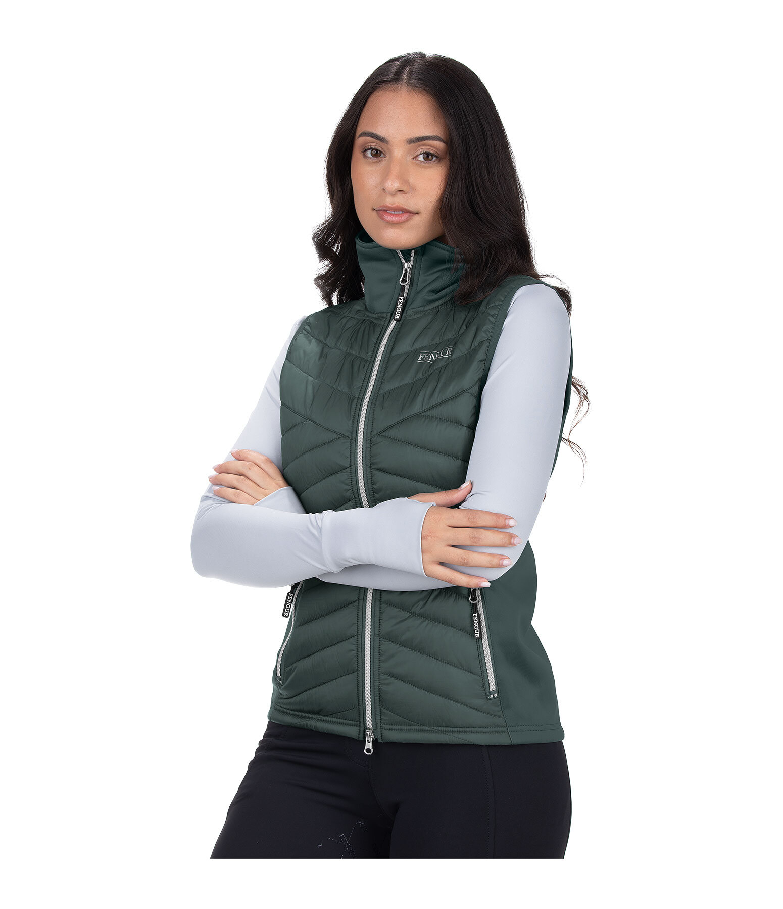 Gilet da equitazione combinato Fjola