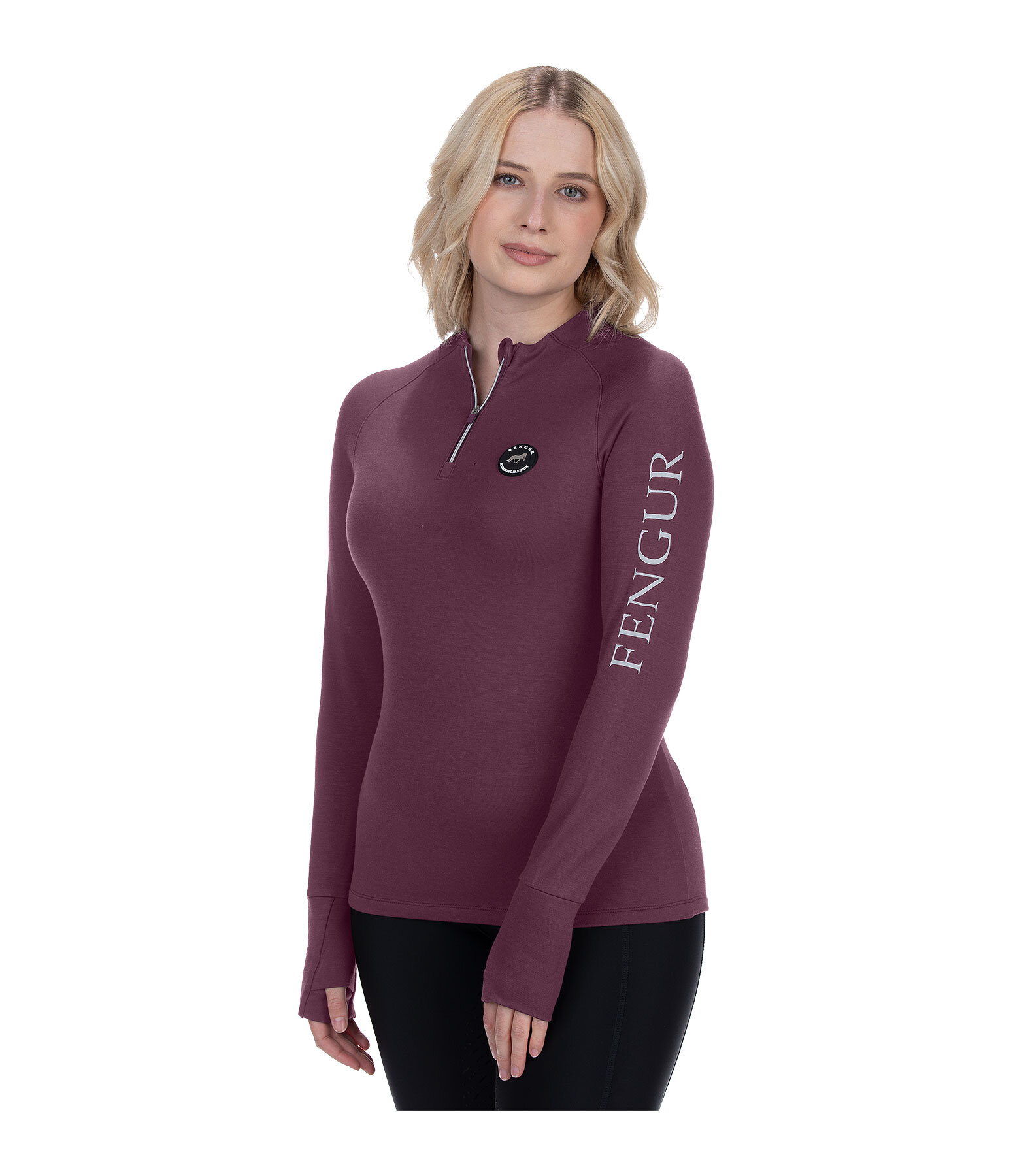 Maglia funzionale misto bamb Sjana