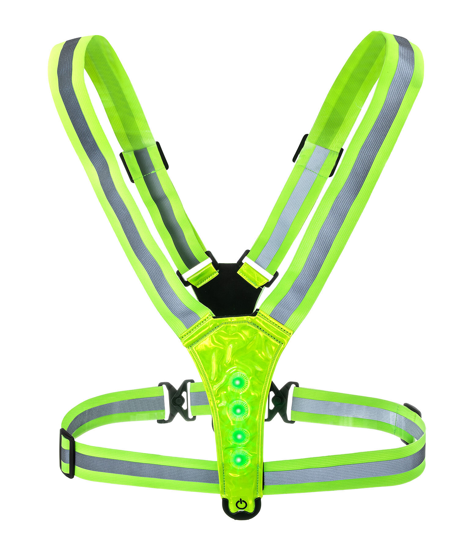 Bretelle riflettenti LED USB