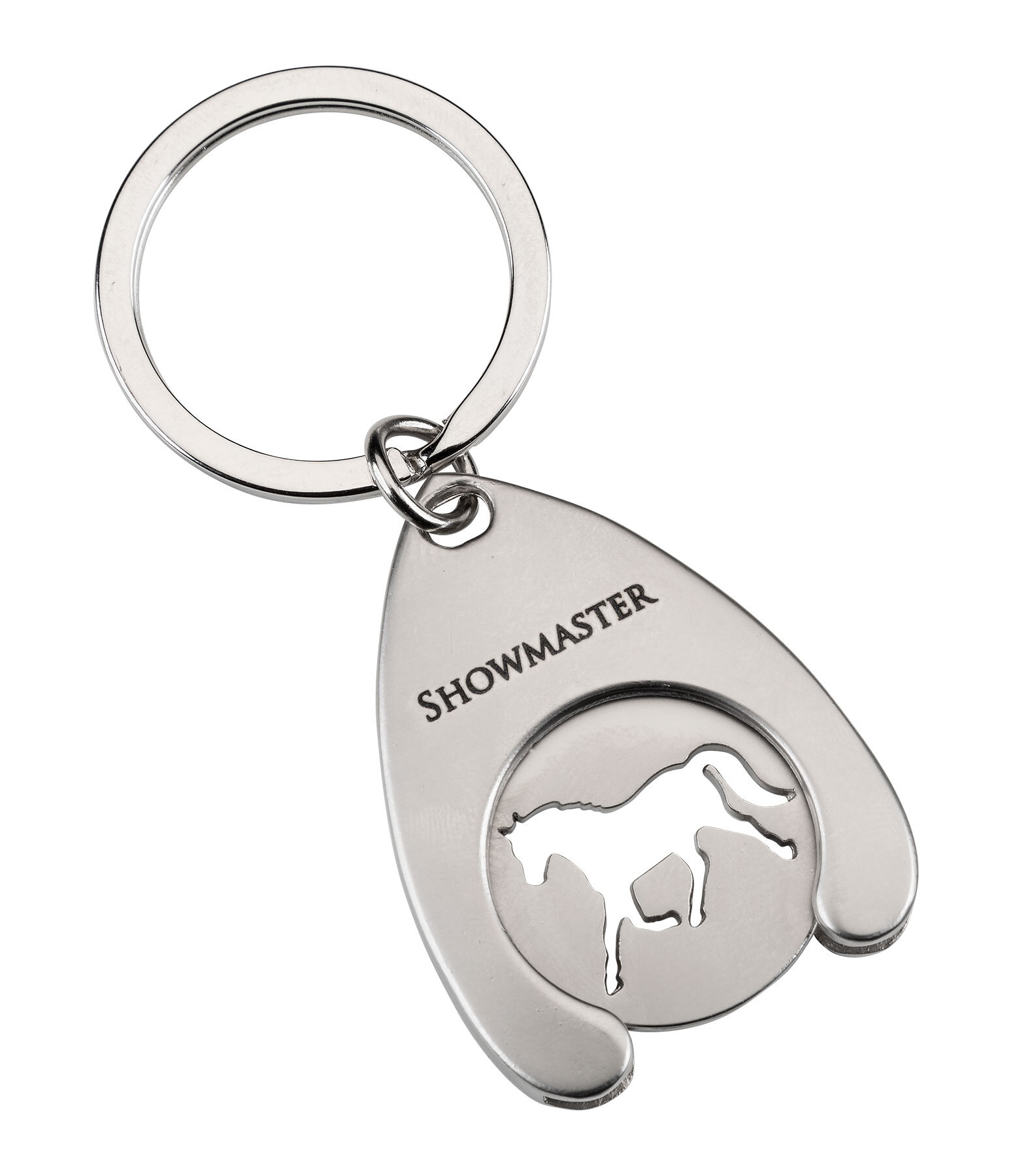 Portachiavi con gettone per carrello spesa