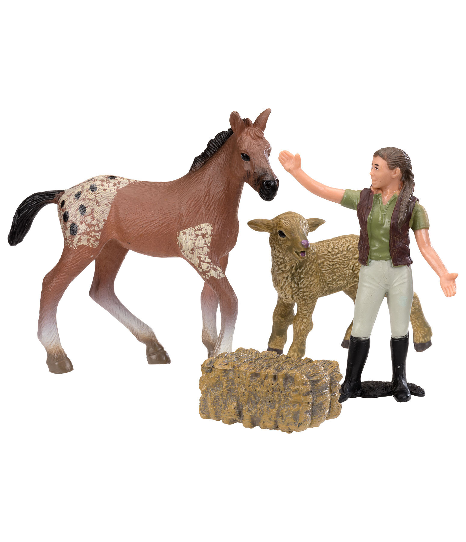 Play series Set stalliera con puledro