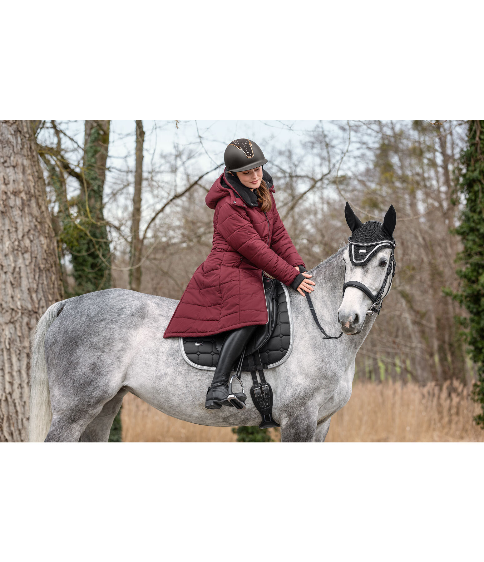 Cappotto da equitazione con cappuccio Davos II