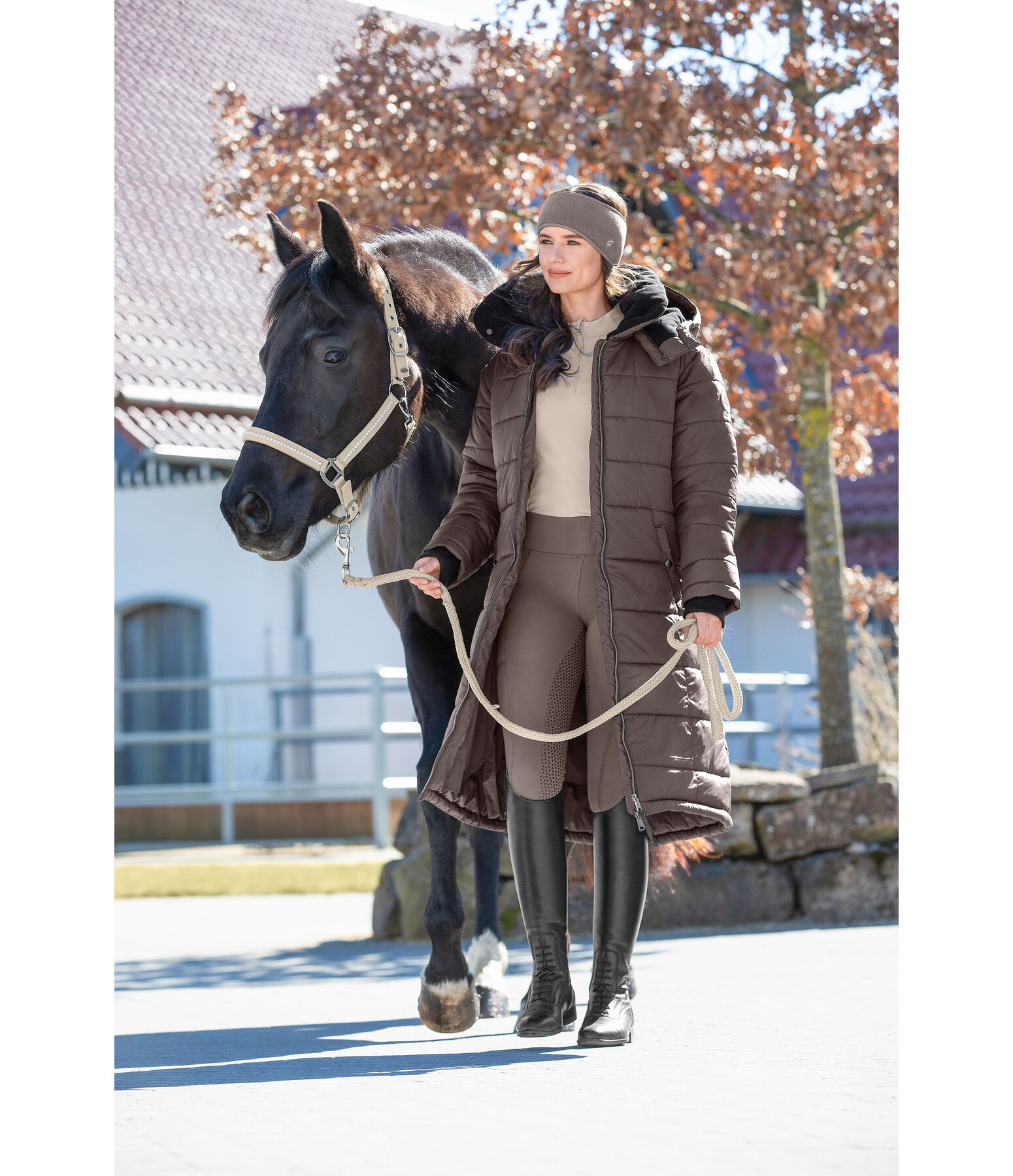 Cappotto da equitazione con cappuccio Davos II