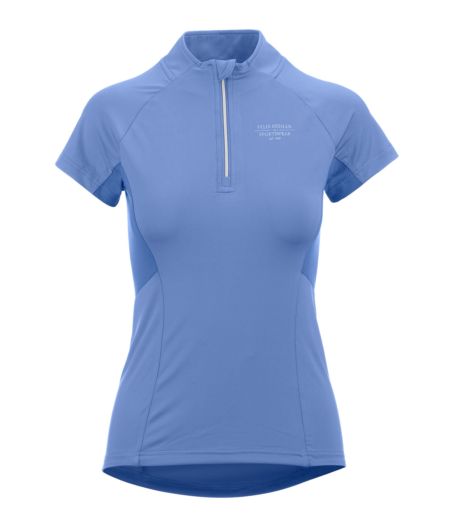 T-shirt funzionale con zip Lola