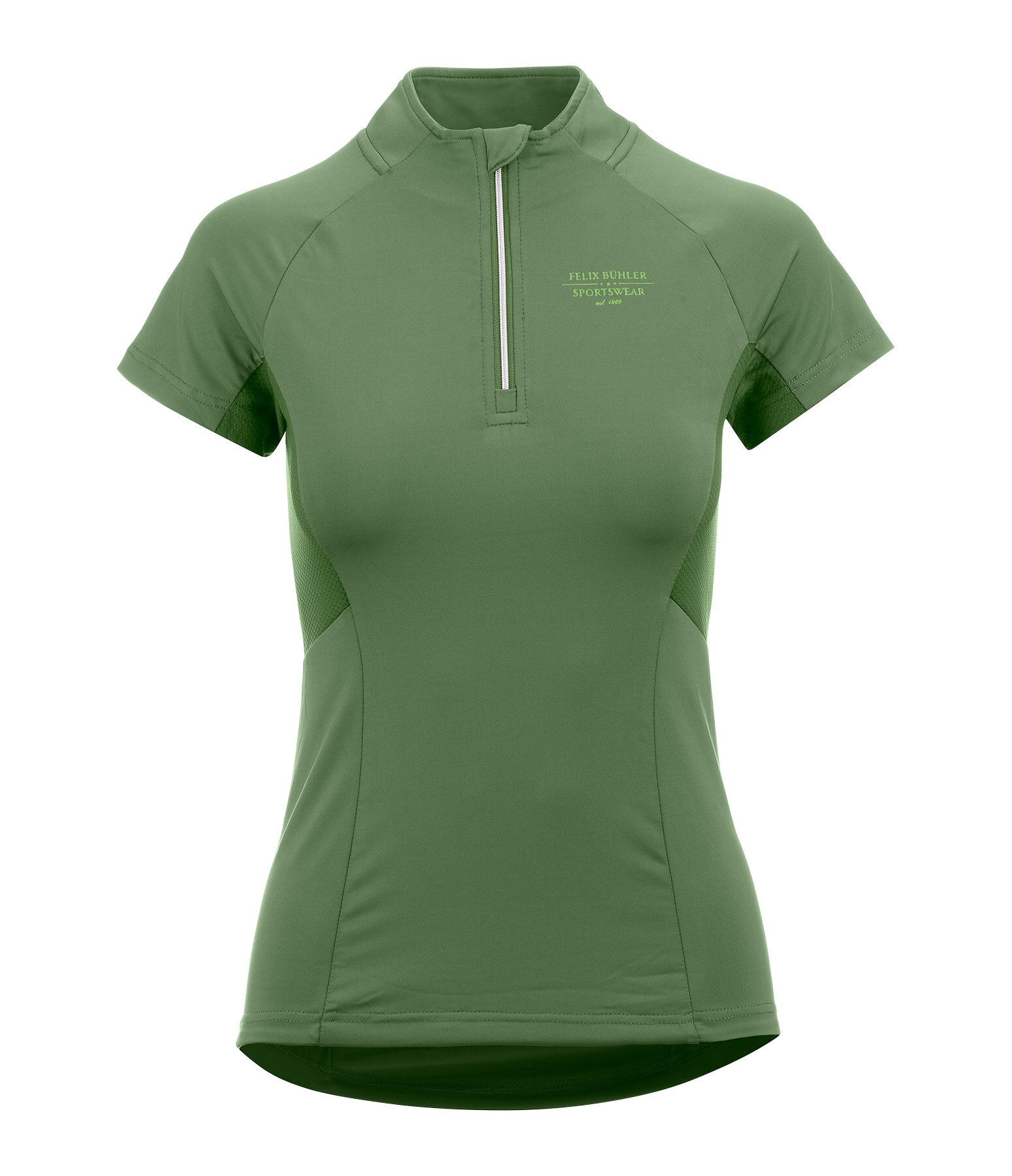 T-shirt funzionale con zip Lola