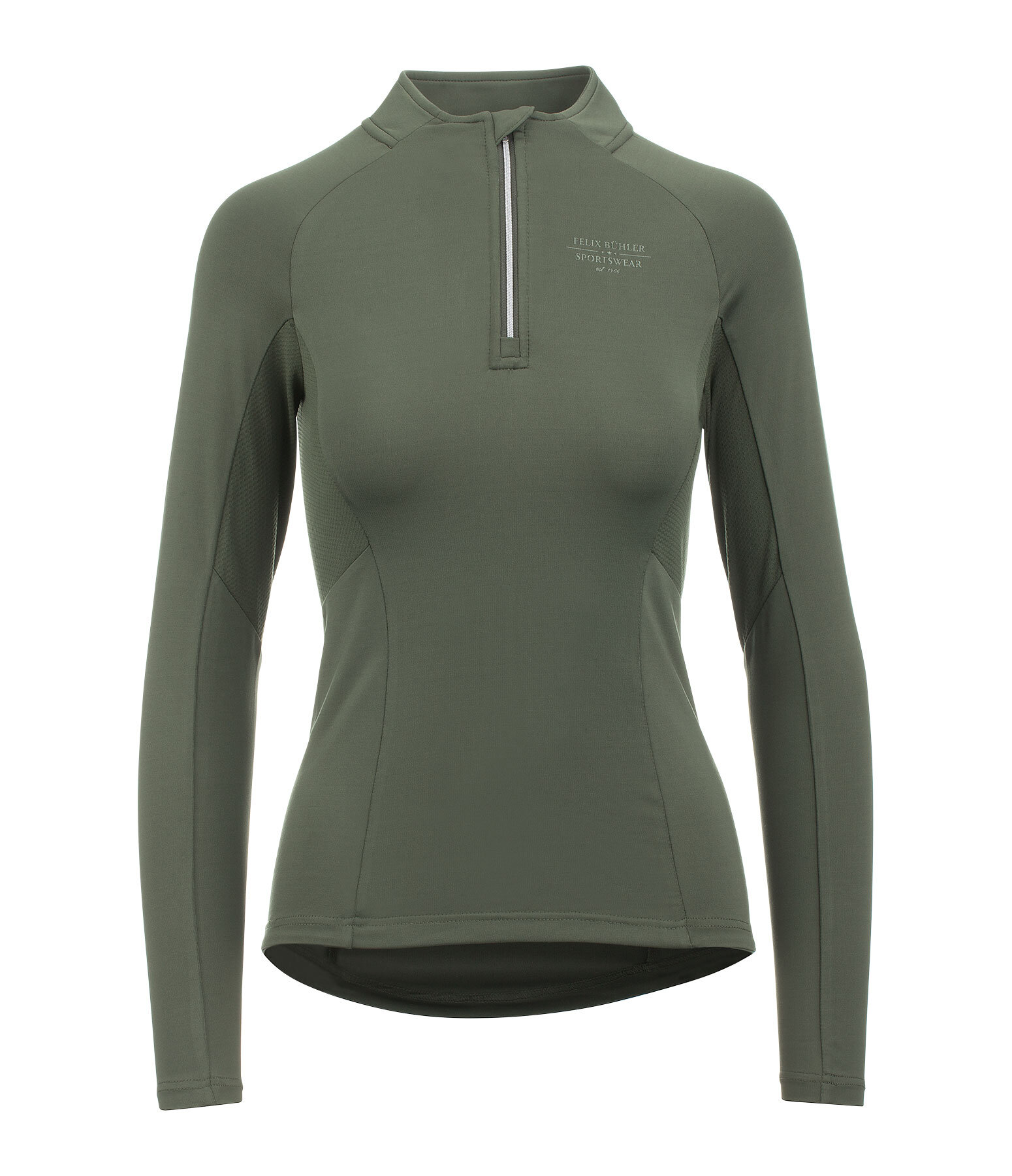 Maglia funzionale a maniche lunghe con zip Sofie