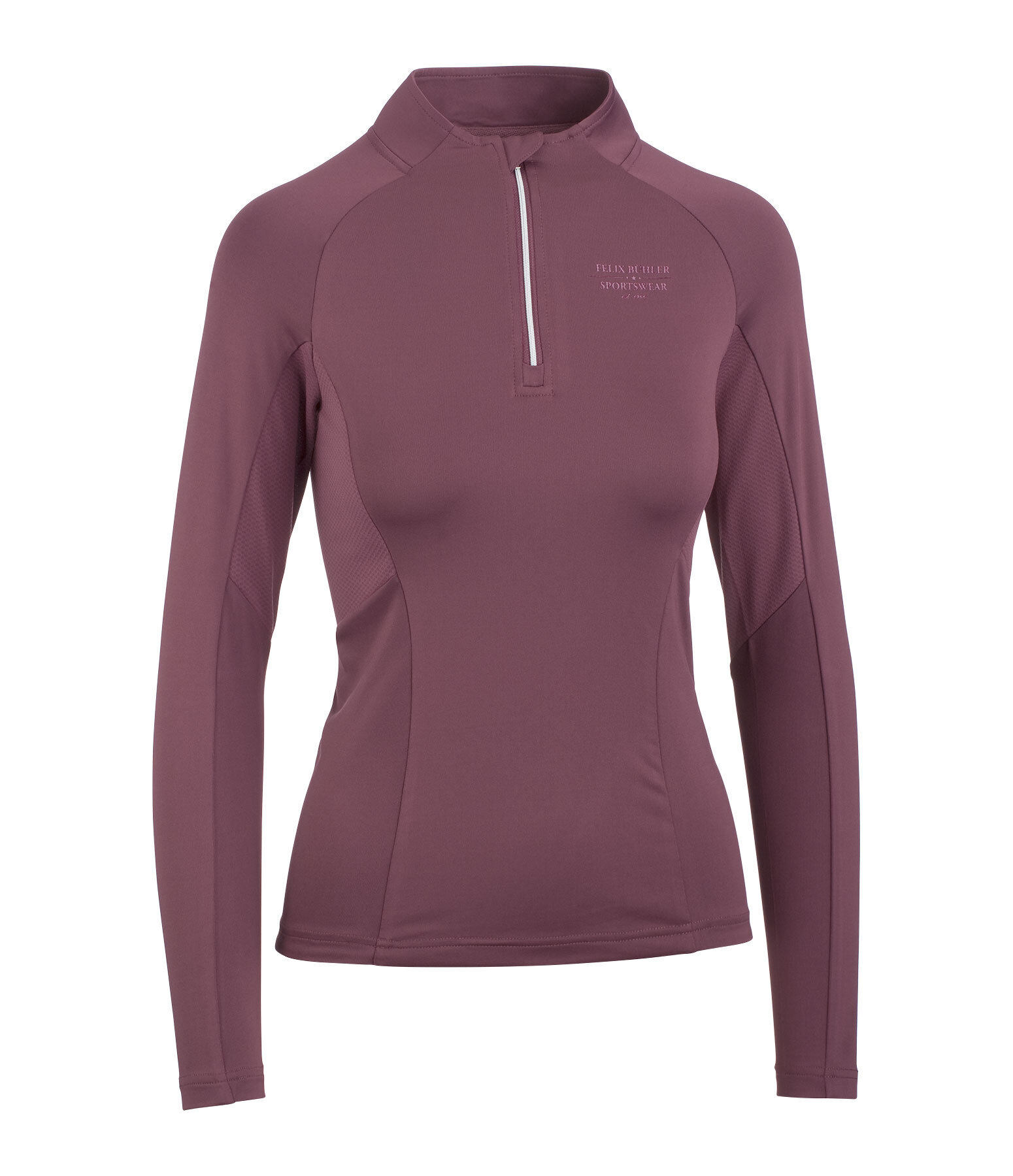 Maglia funzionale a maniche lunghe con zip Sofie
