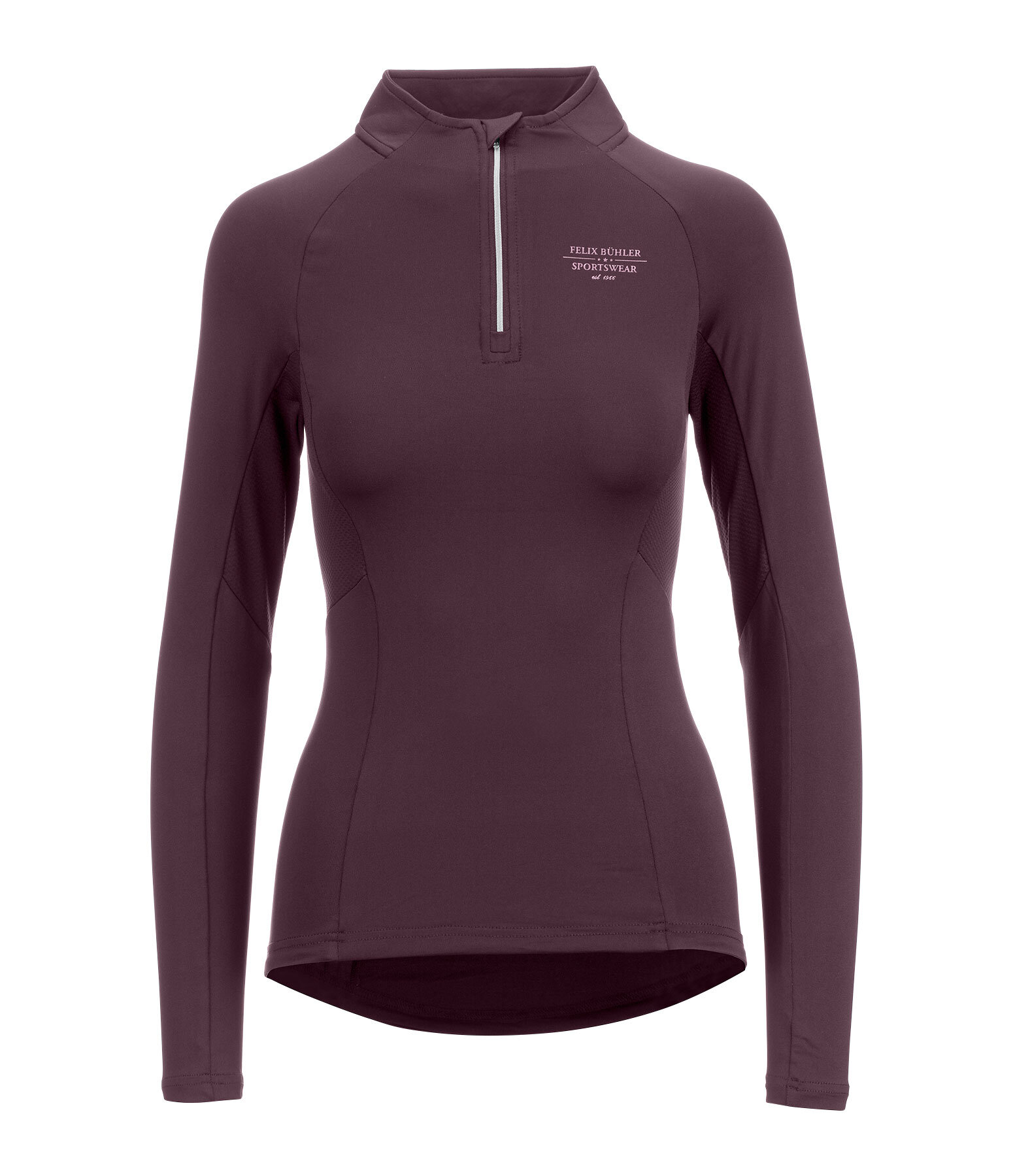 Maglia funzionale a maniche lunghe con zip Sofie