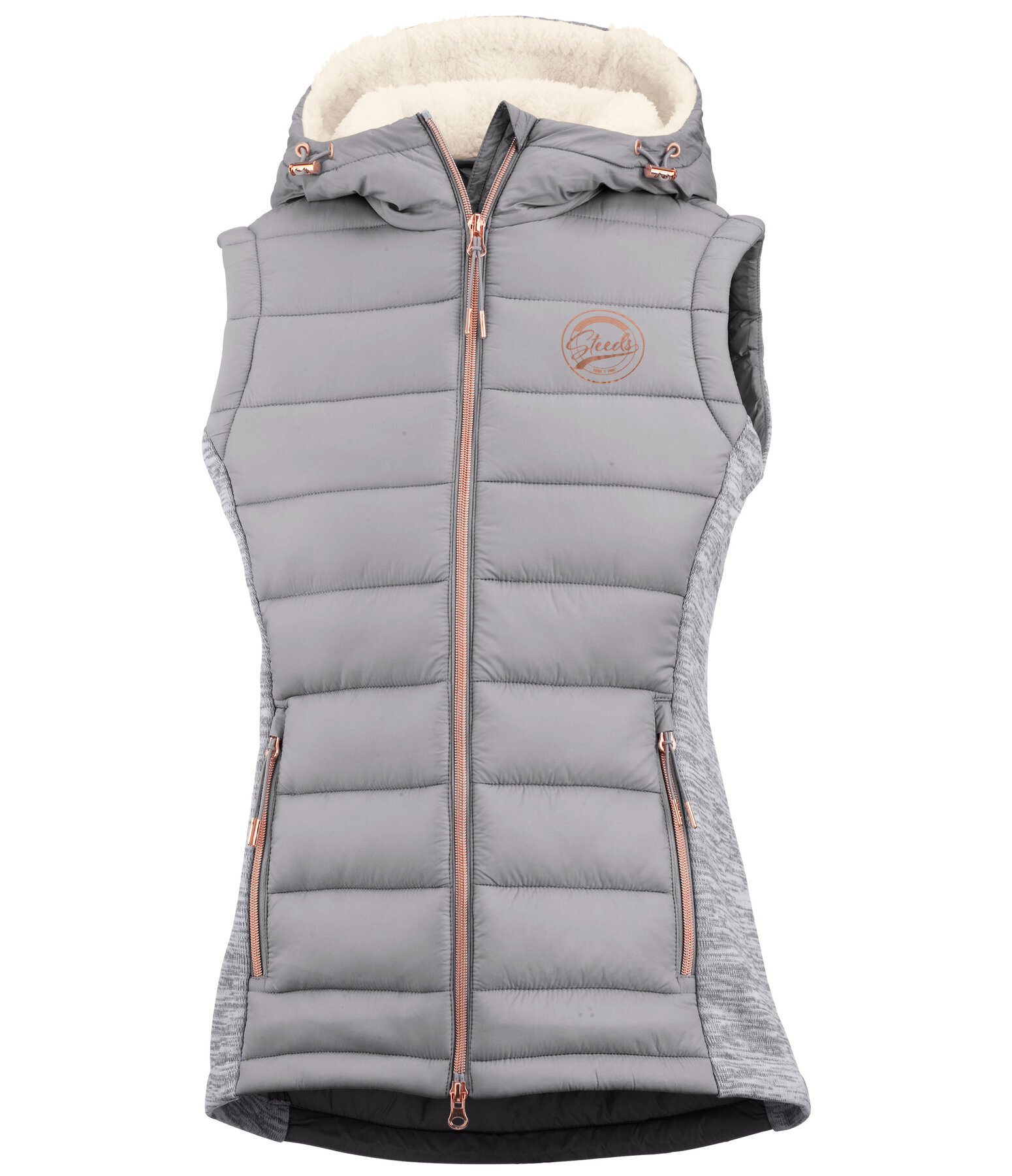 Gilet da equitazione combinato con cappuccio Liah