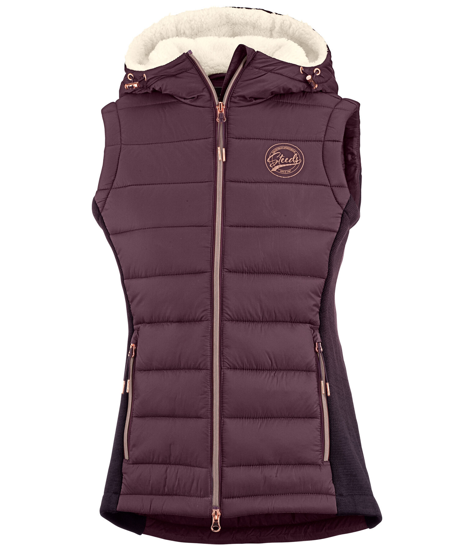 Gilet da equitazione combinato con cappuccio Liah