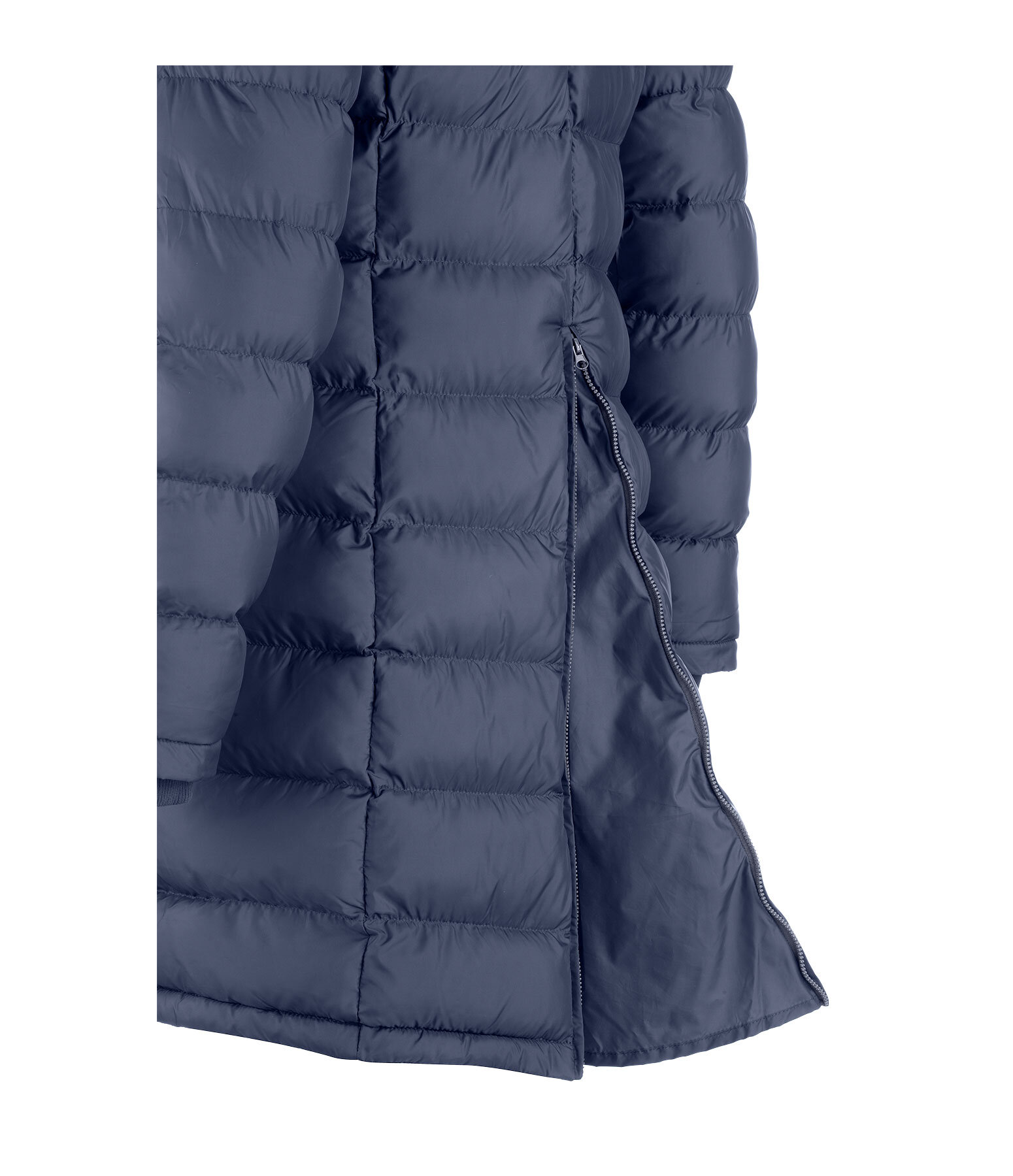 Cappotto da equitazione trapuntato con cappuccio Minou