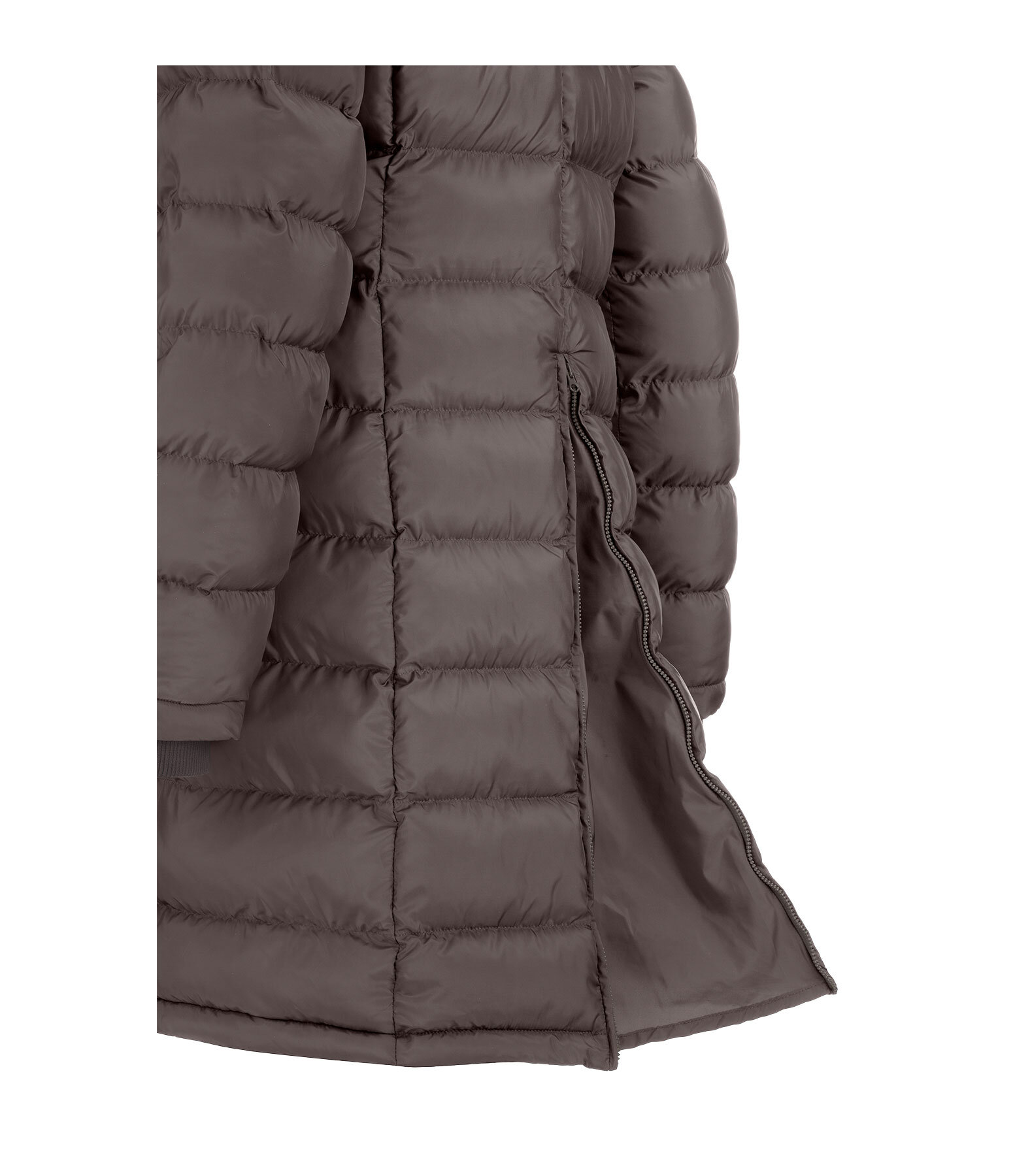 Cappotto da equitazione trapuntato con cappuccio Minou