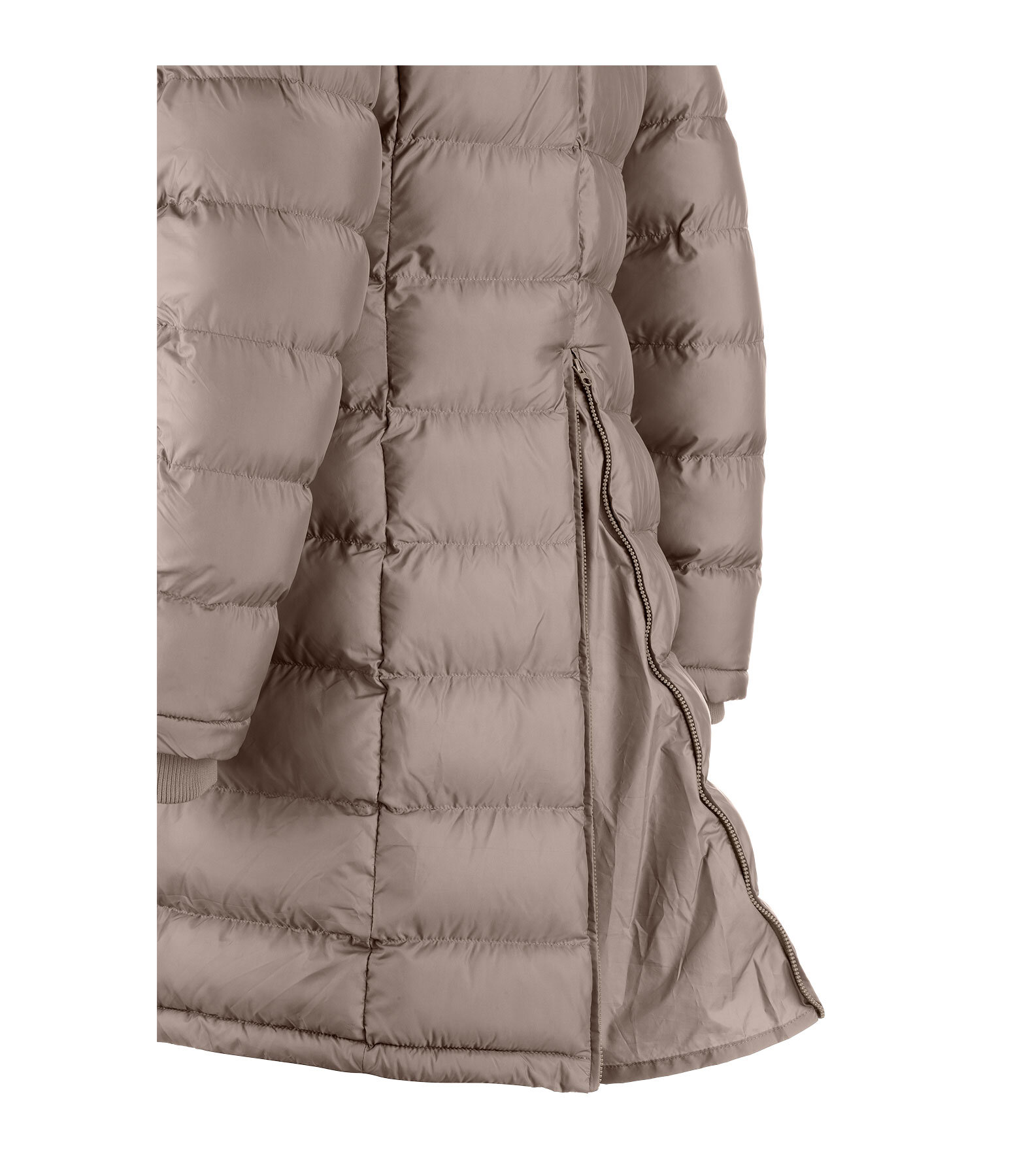 Cappotto da equitazione trapuntato con cappuccio Minou