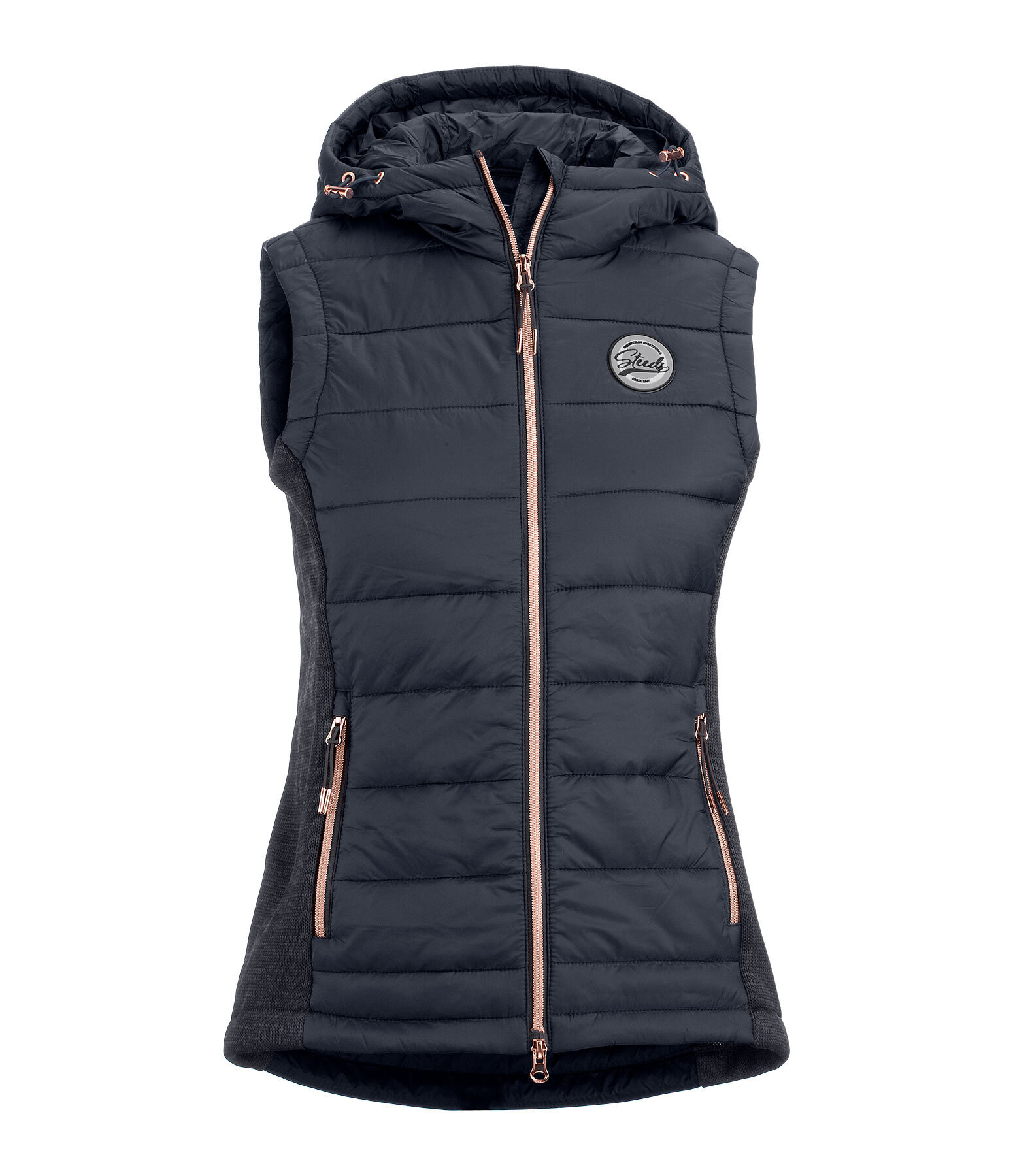 Gilet da equitazione combinato con cappuccio Cleo