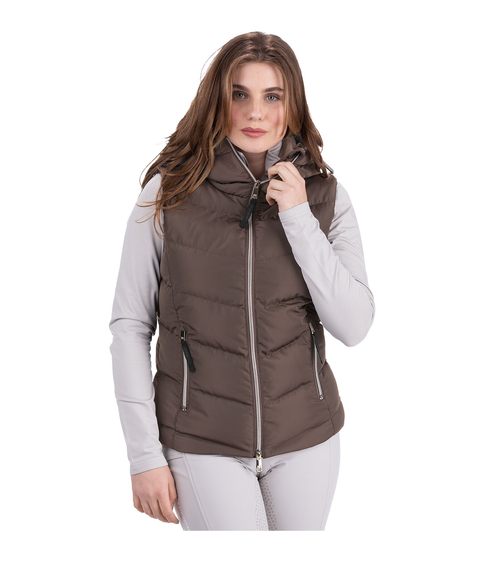 Gilet da equitazione con cappuccio Lena