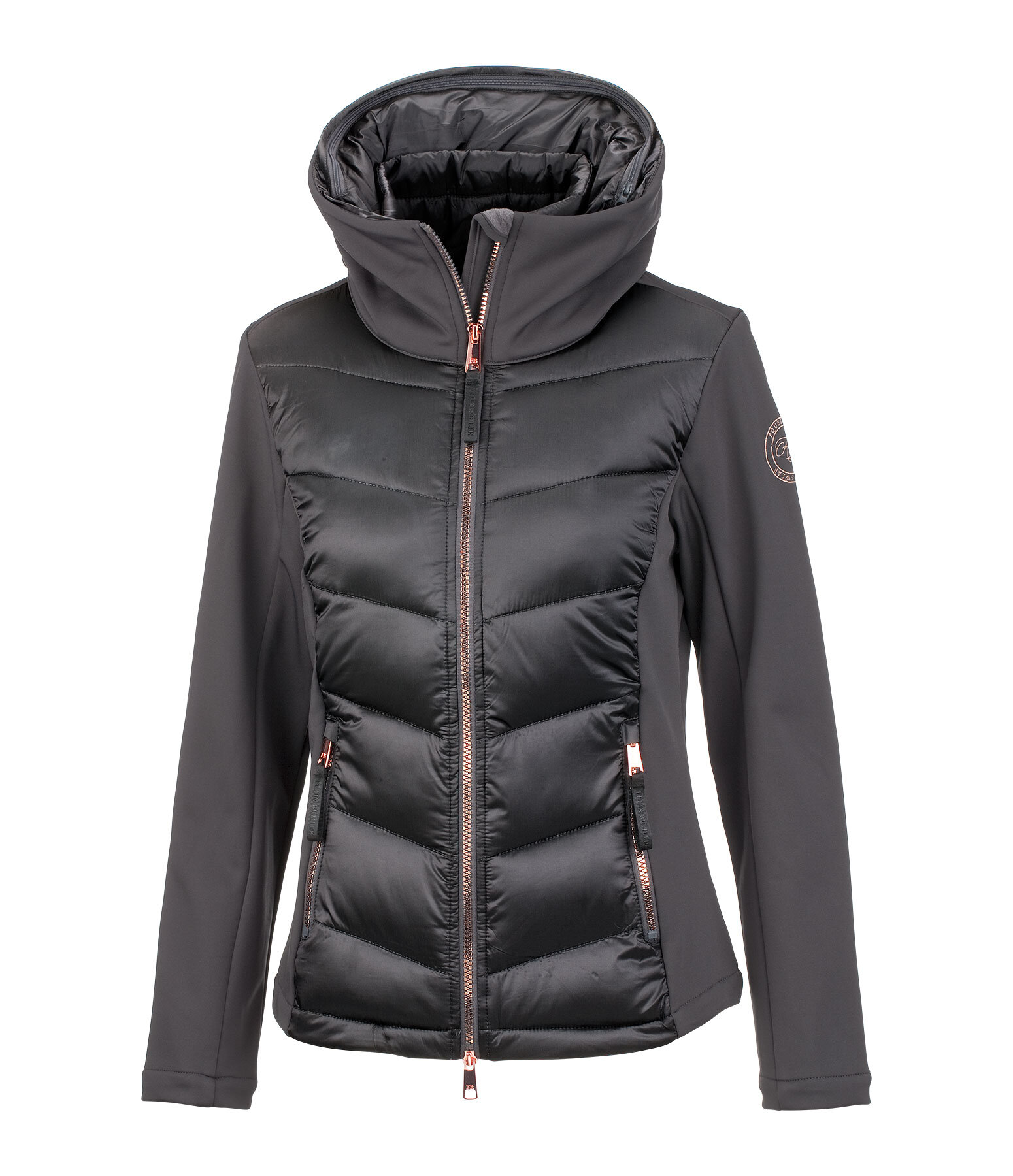 Giacca combinata softshell con cappuccio Leonie