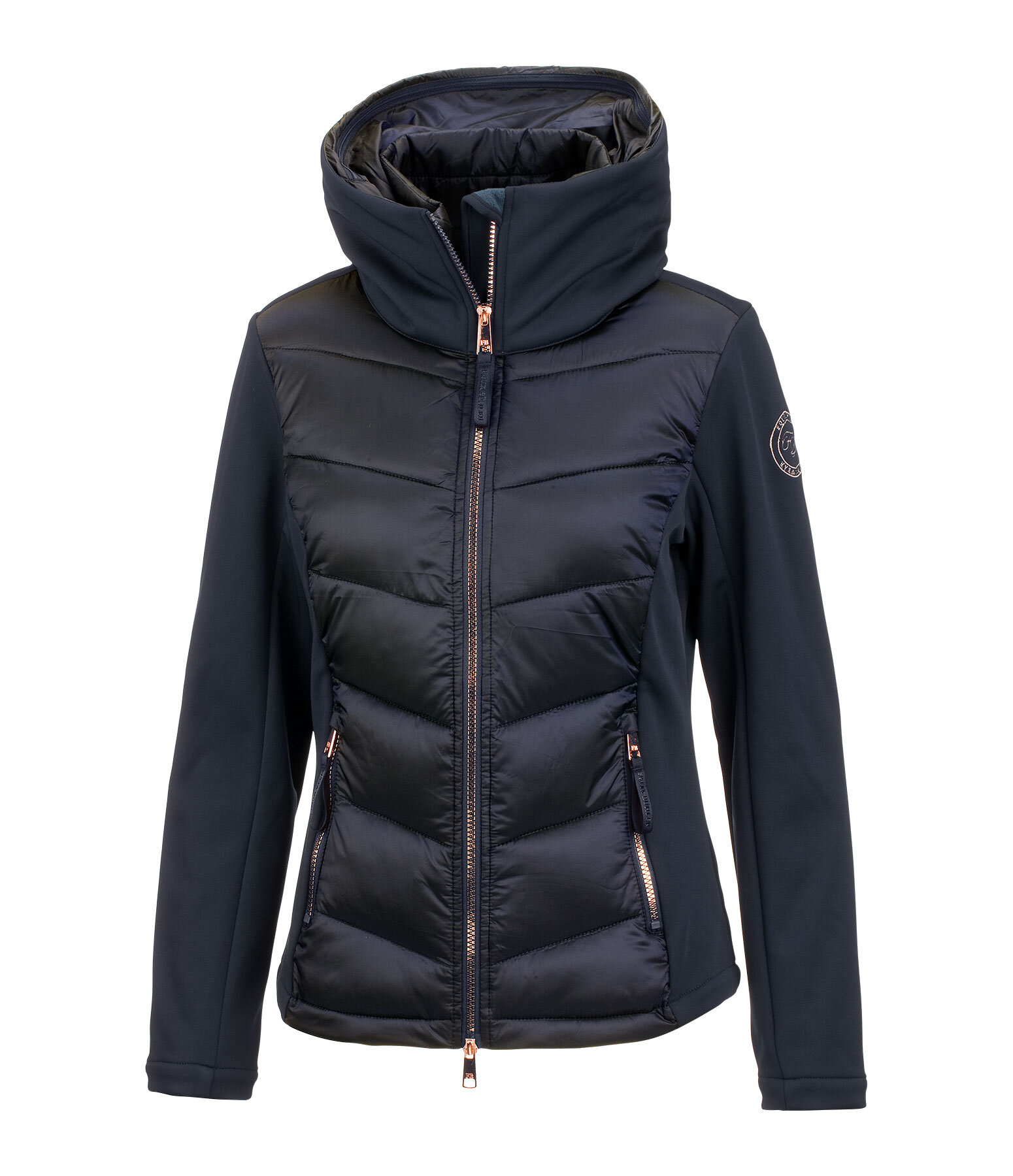 Giacca combinata softshell con cappuccio Leonie