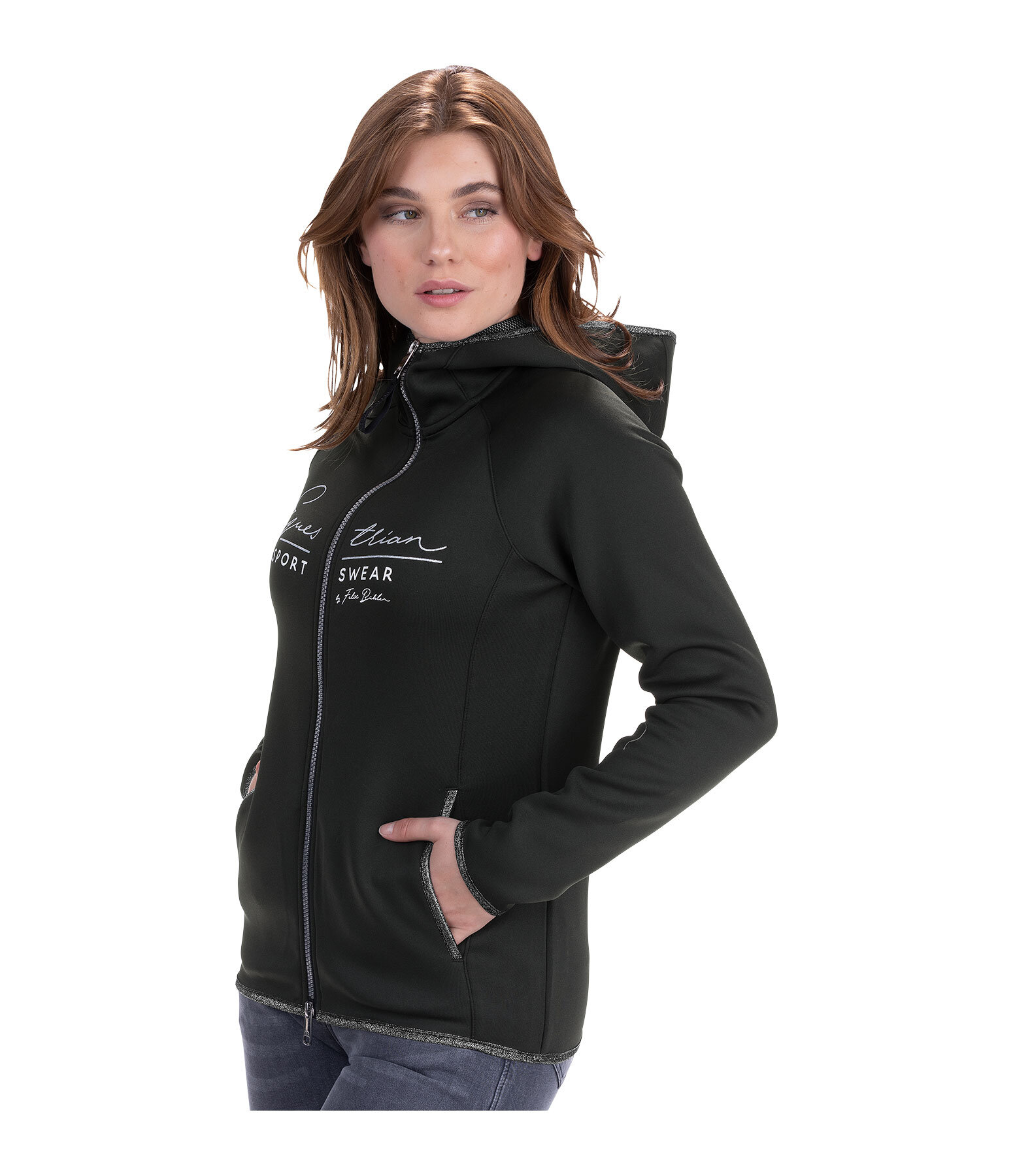 Giacca con cappuccio Stretch Performance Mia