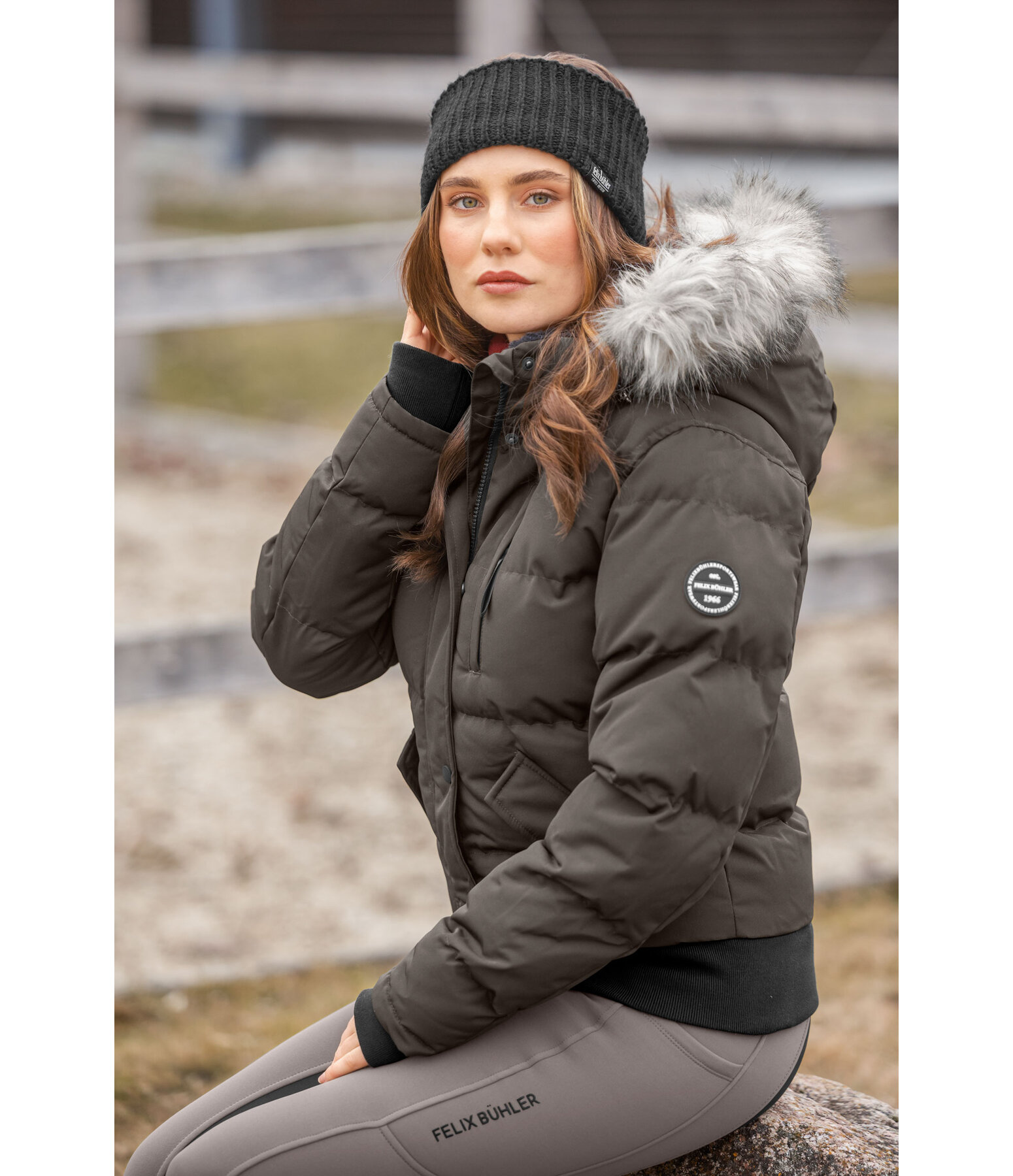 Blouson con cappuccio Rachel