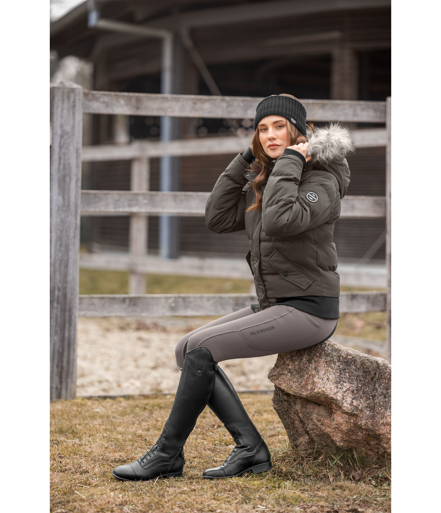 Blouson con cappuccio Rachel