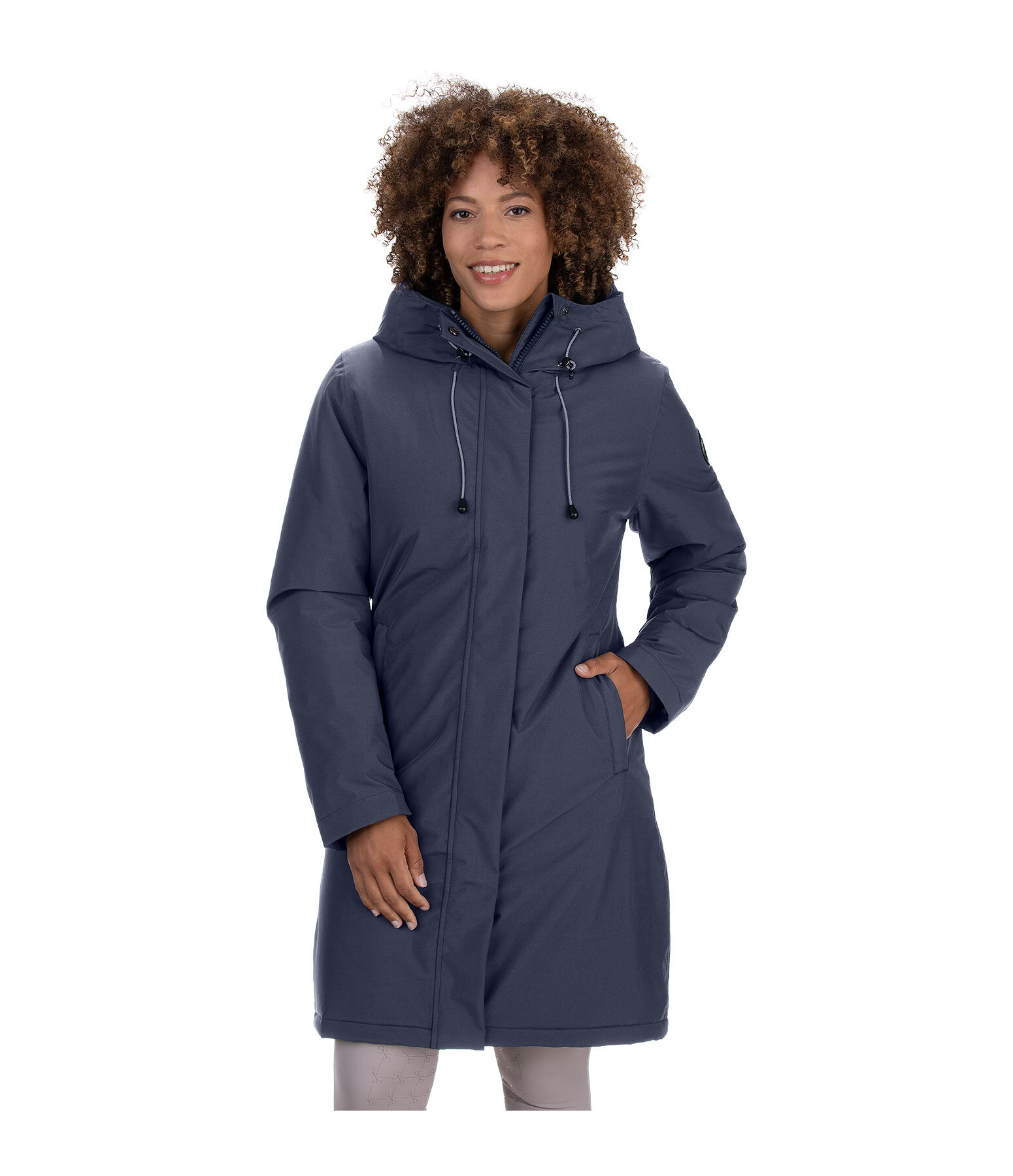 Cappotto da equitazione funzionale con cappuccio Amelie